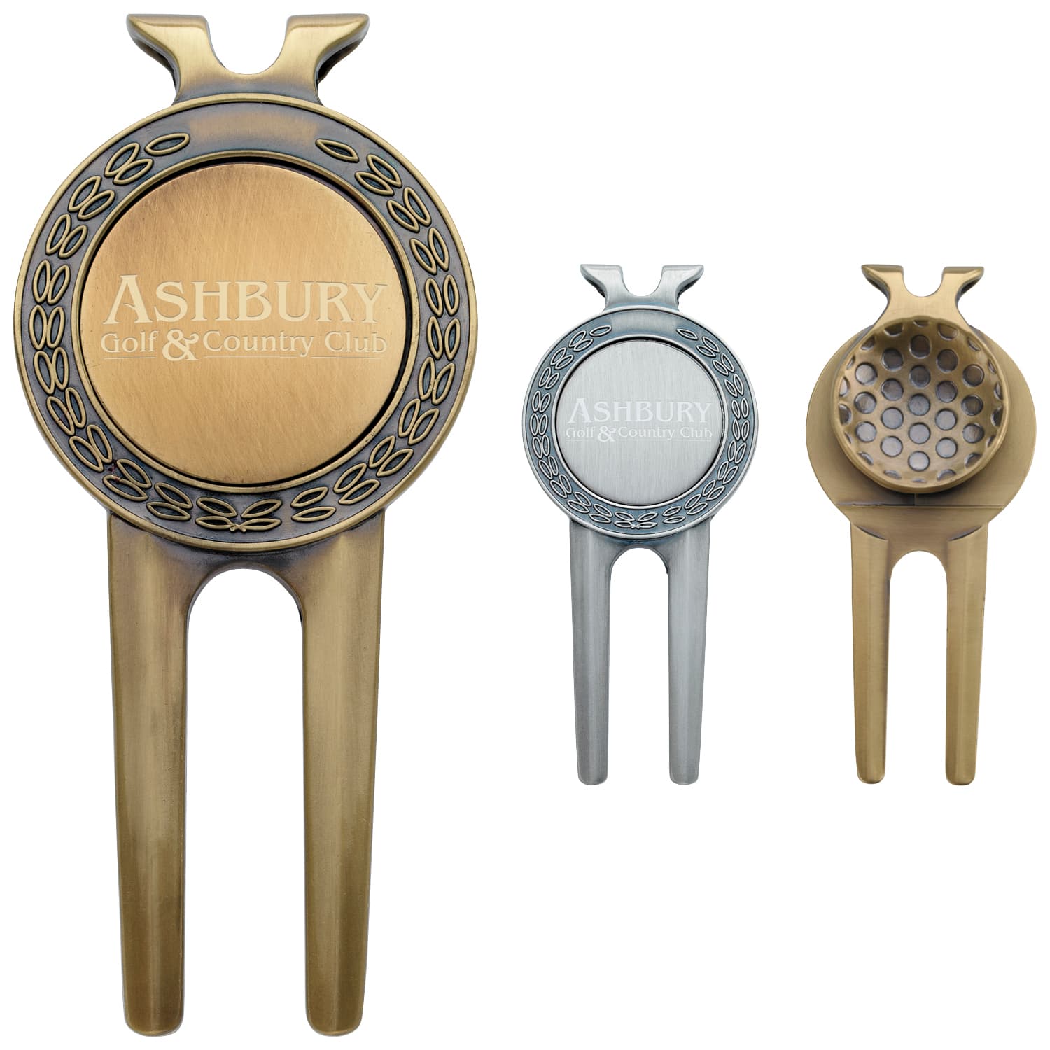 Honor Magnetic Divot Repair Tool with Ball Marker - Image 1