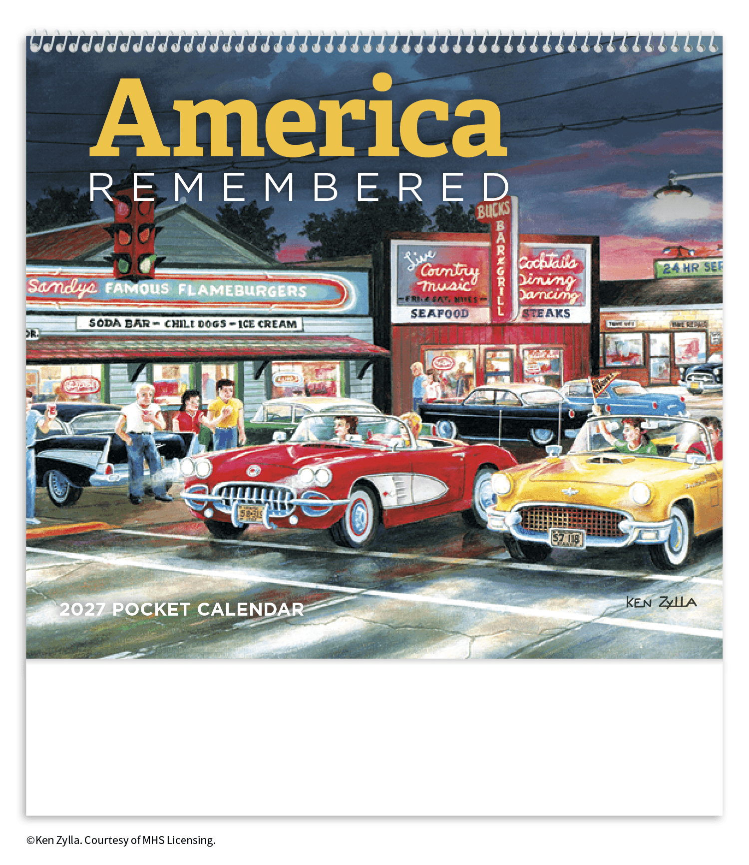 HotLine® Products America Remembered Pocket Calendar - Image 1