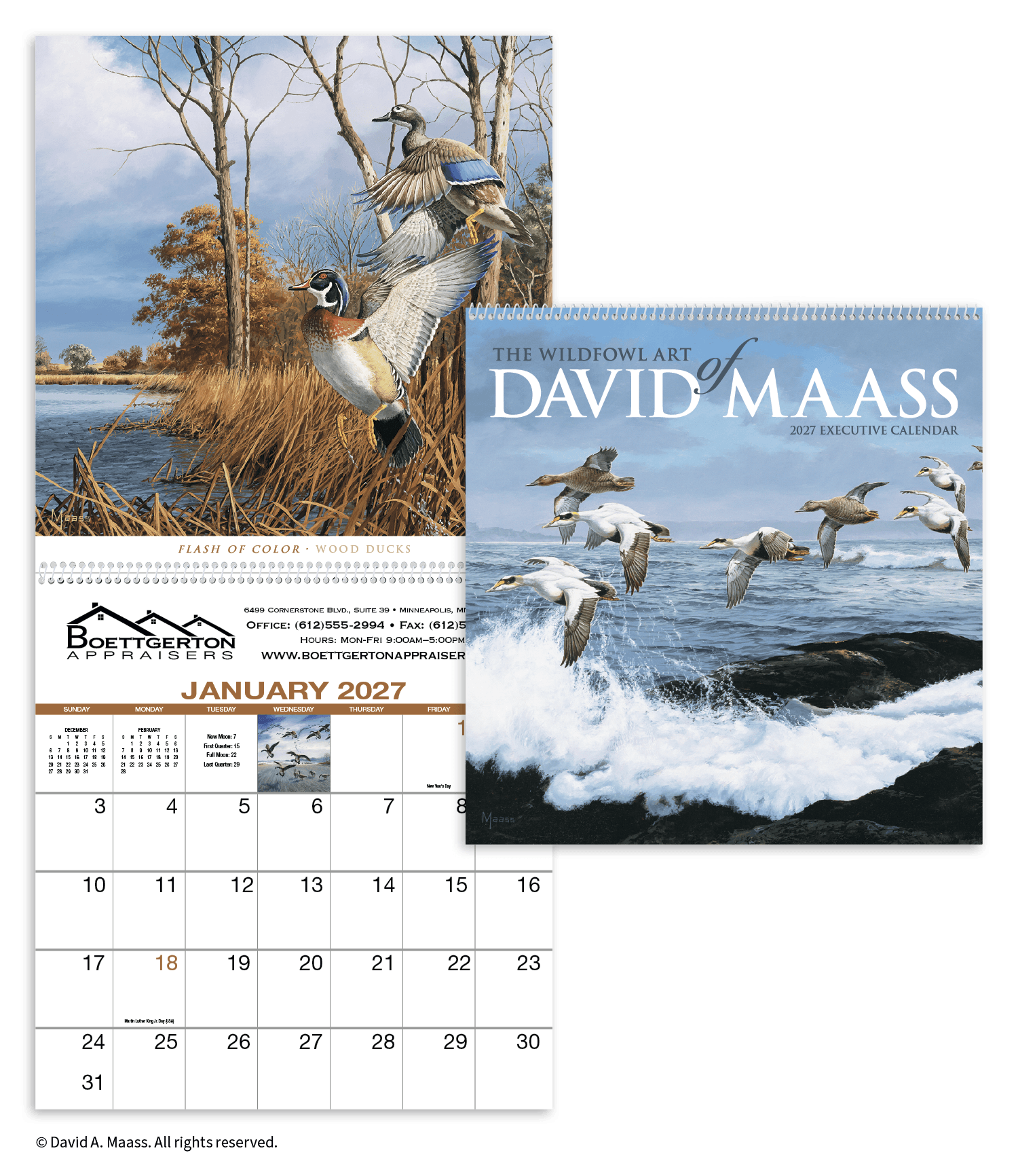 HotLine® Products David Maass Executive Calendar - Image 1