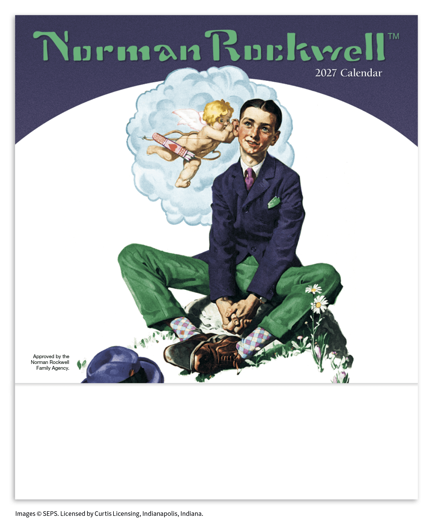 HotLine® Products Norman Rockwell Mini Calendar - Image 1
