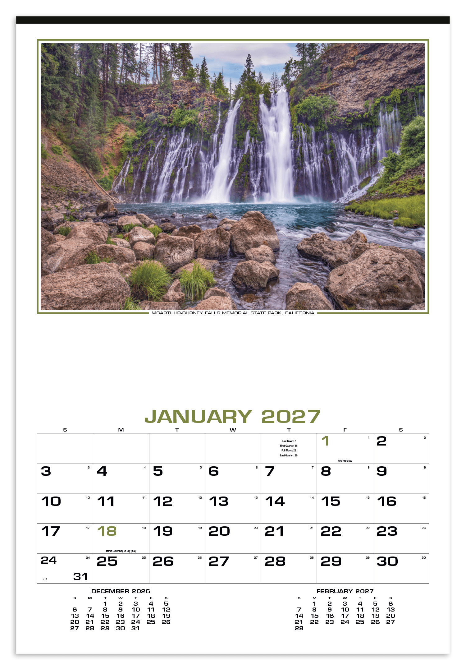 HotLine® Products Our Beautiful America® Executive Calendar