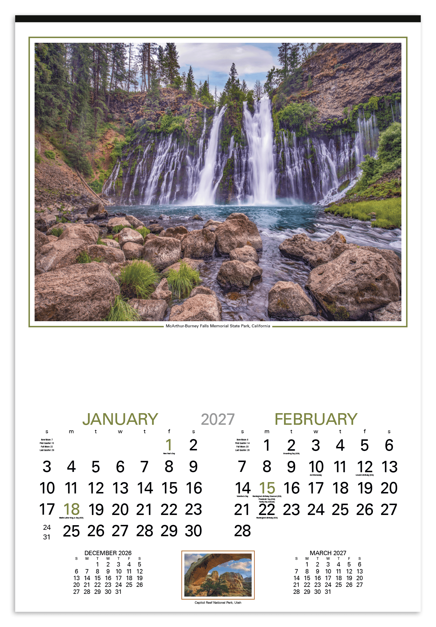 HotLine® Products Our Country® Executive Calendar