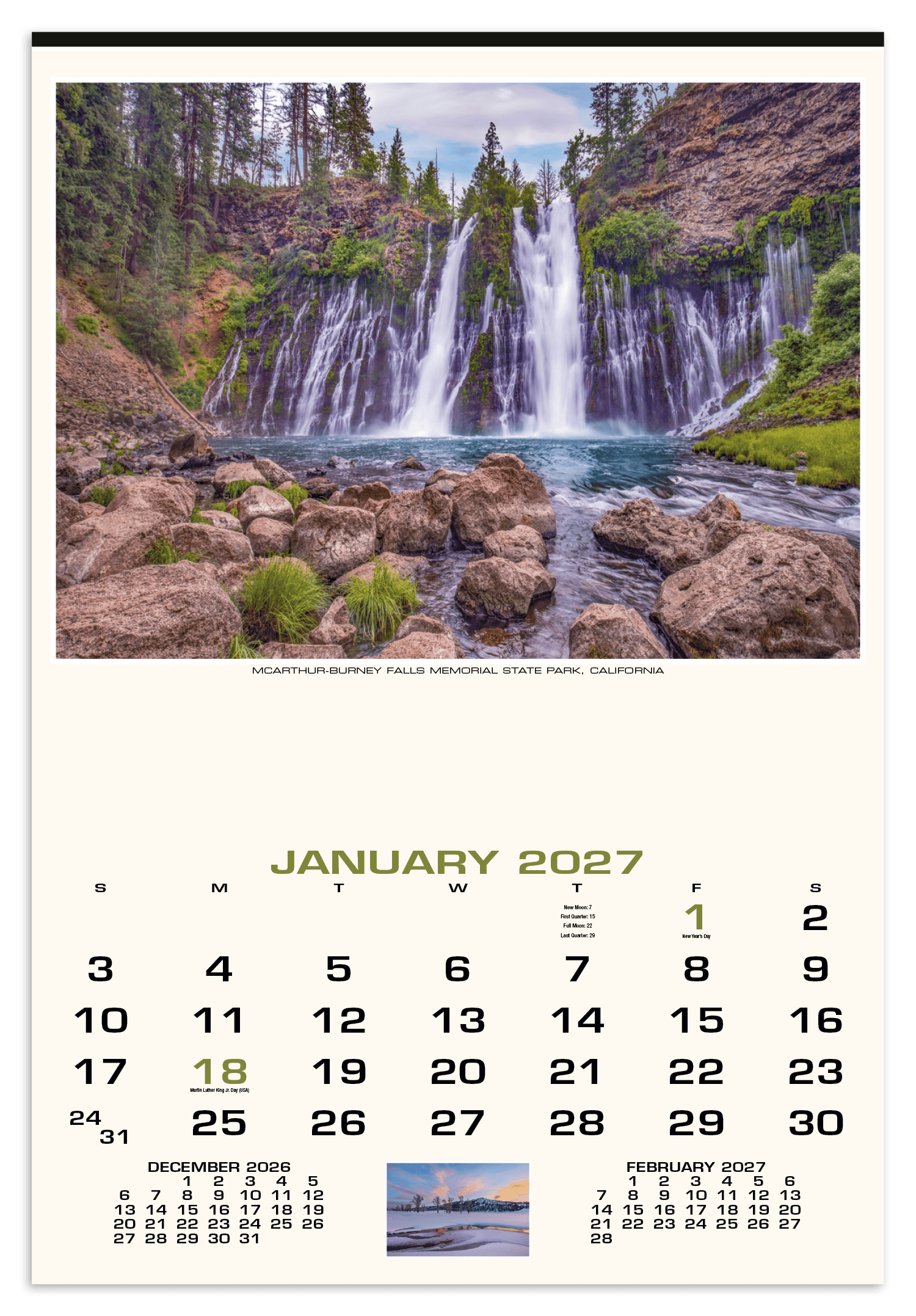 HotLine® Products Scenic America® Executive Calendar - Image 1
