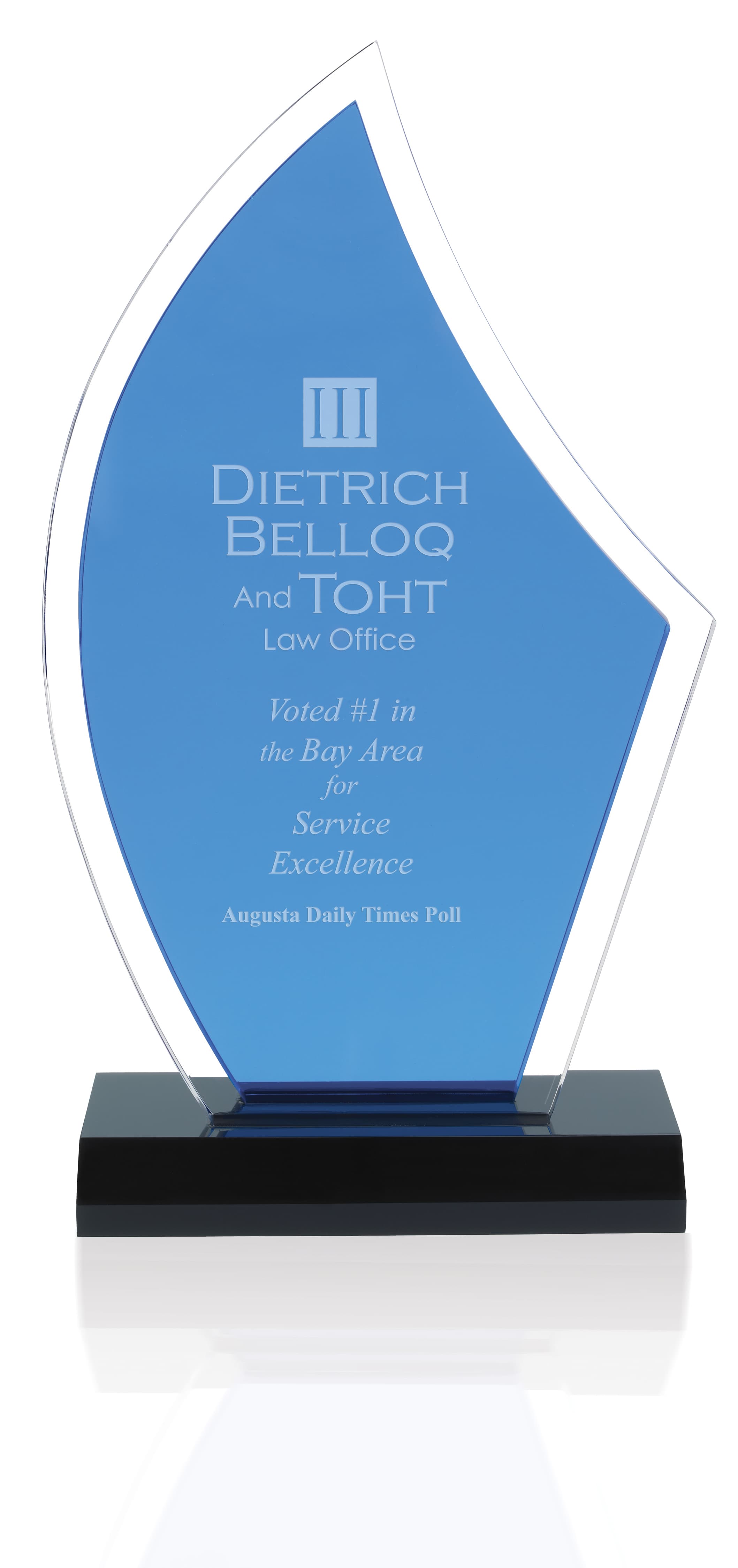 JAFFA® Acrylic Sailboat Award