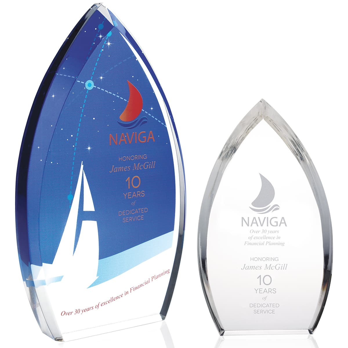 JAFFA® Enterprise Teardrop Award - Image 1