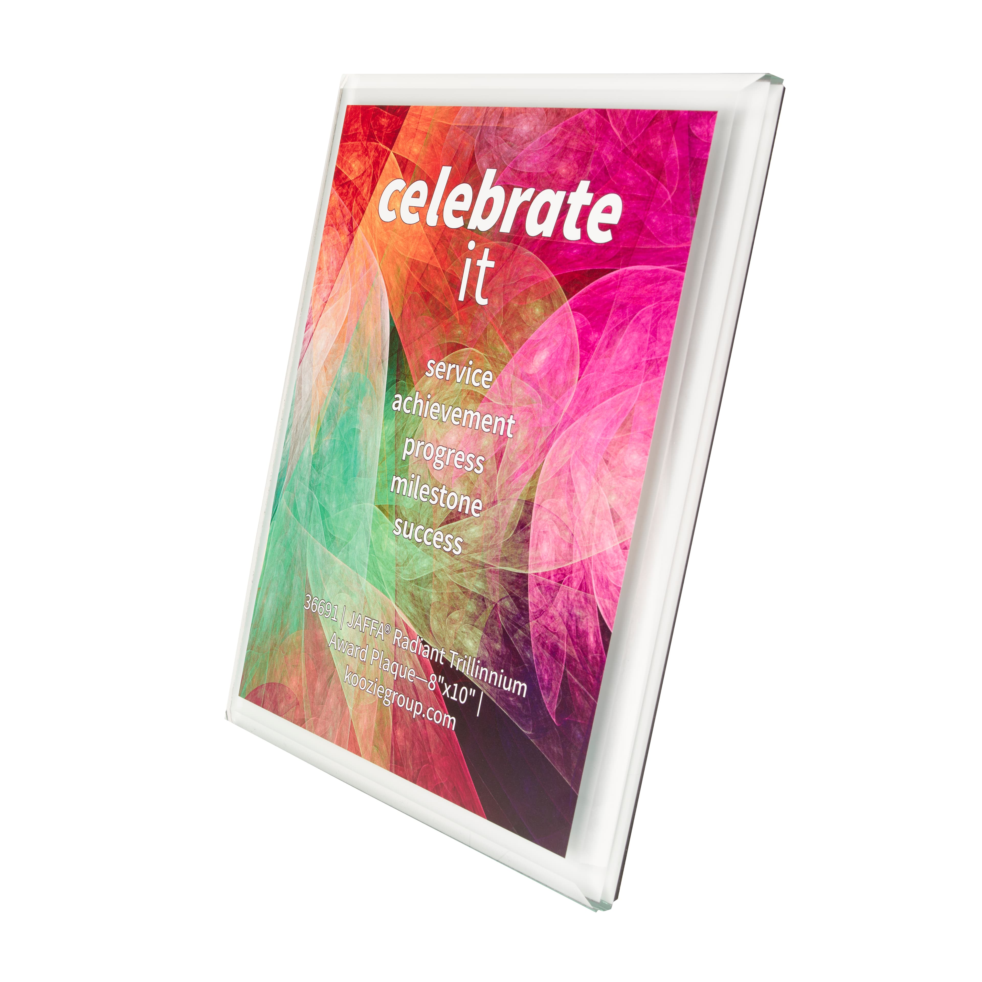JAFFA® Radiant Trillinnium Award Plaque—8"x10"