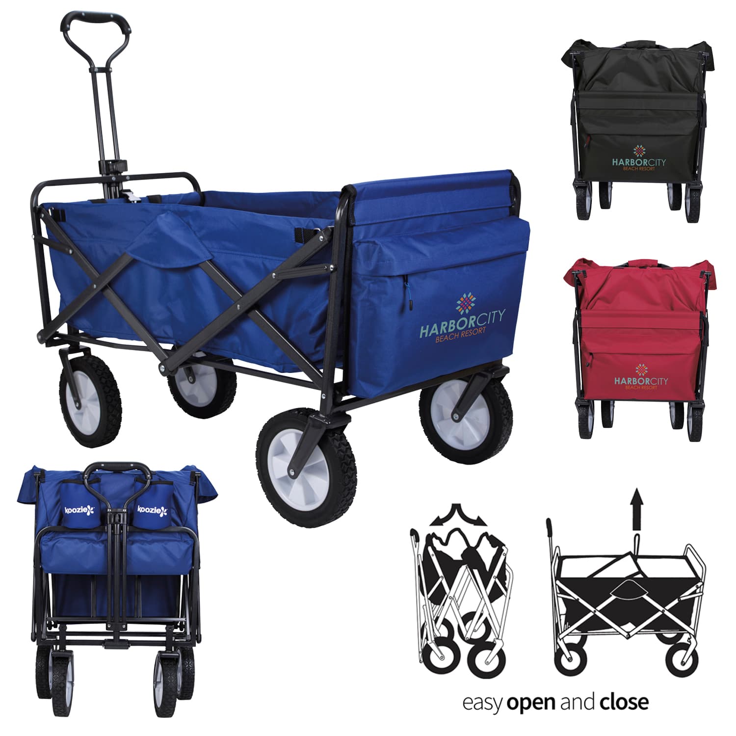 Koozie® Collapsible Folding Wagon - Image 1
