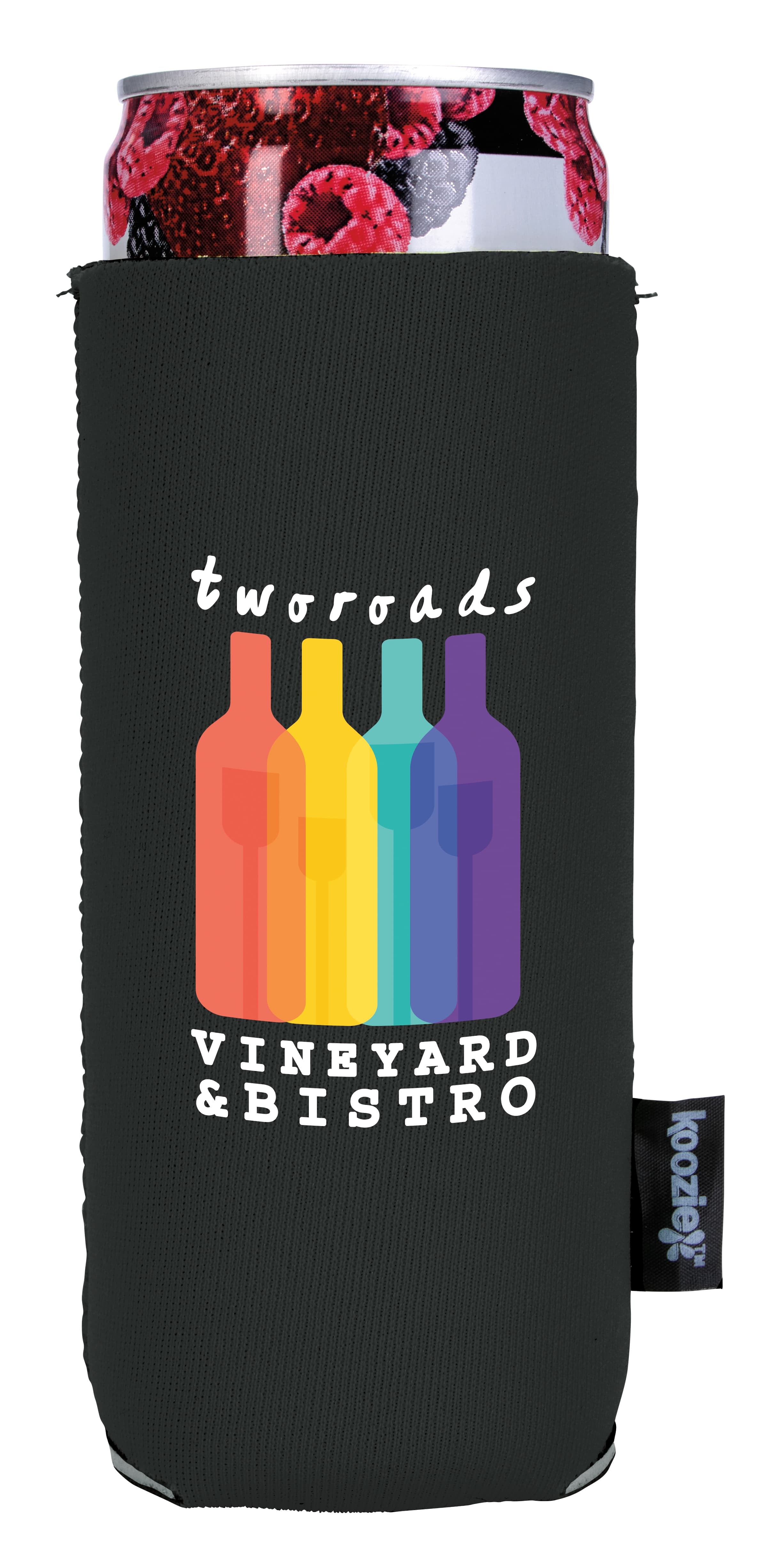 Koozie® Slim Collapsible Neoprene Can Cooler - Image 1