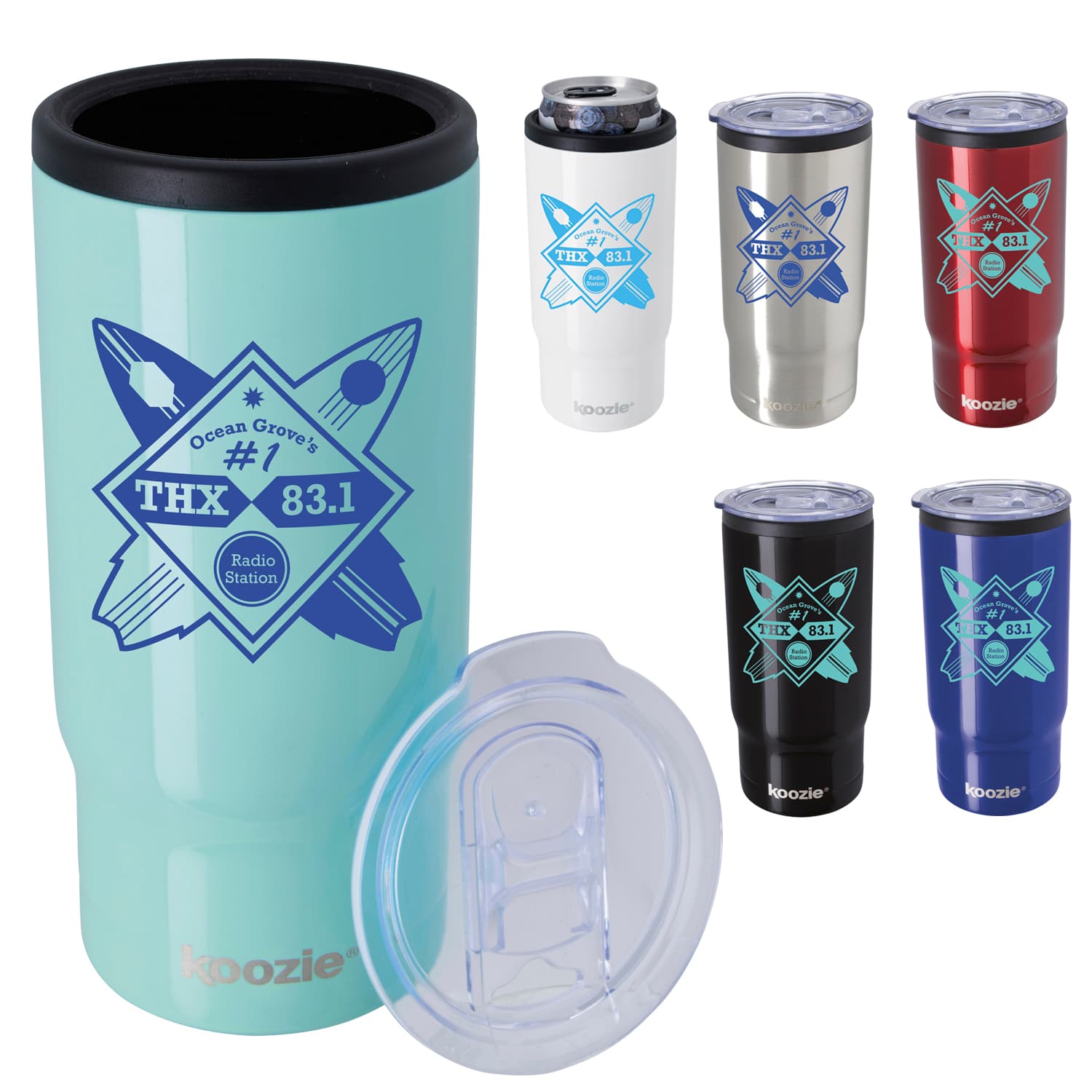 Koozie® Slim Triple Vacuum Tumbler - 15 oz. - Image 1