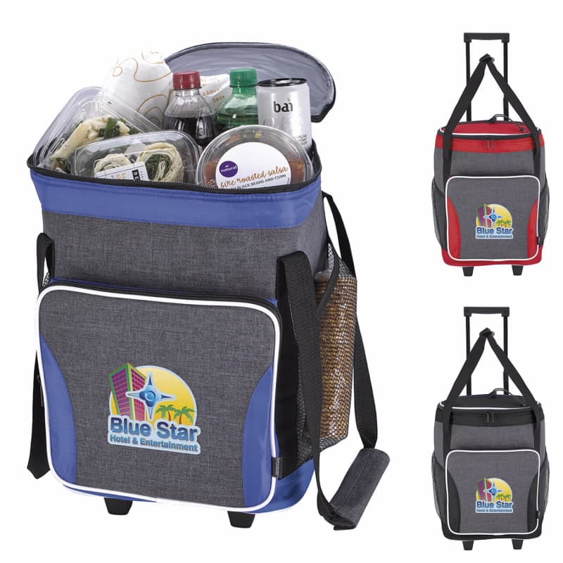 Koozie® Two-Tone Tailgate Rolling Cooler - Image 1