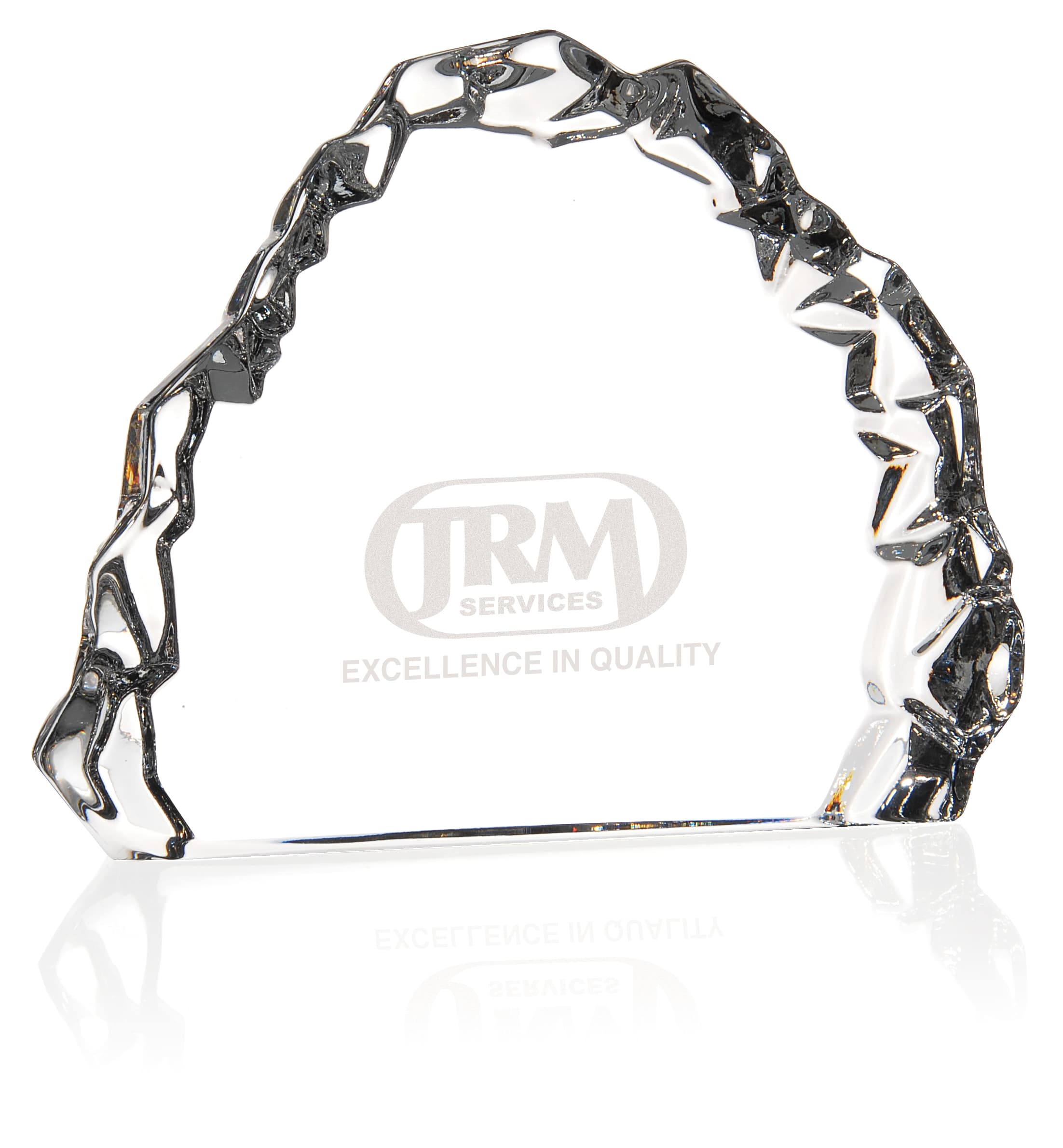 MARIO CIONI Carved Crystal Award