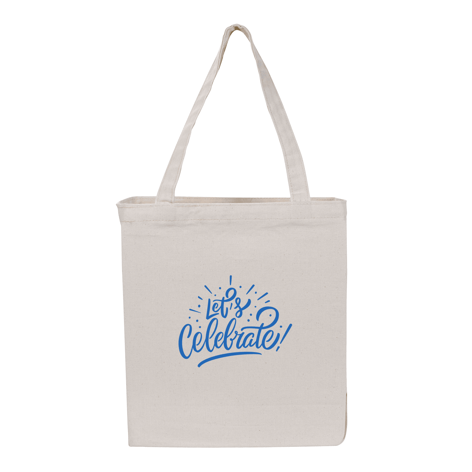 Patriotic Gusseted Cotton Tote - Image 1