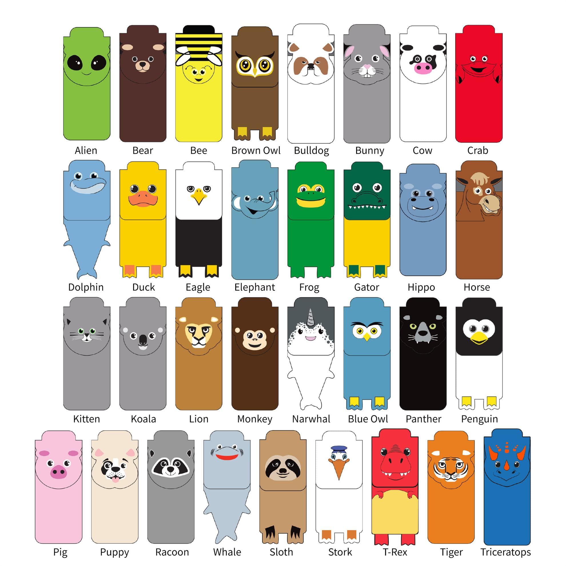 Paws N Claws® Magneticmark Bookmark - Image 1