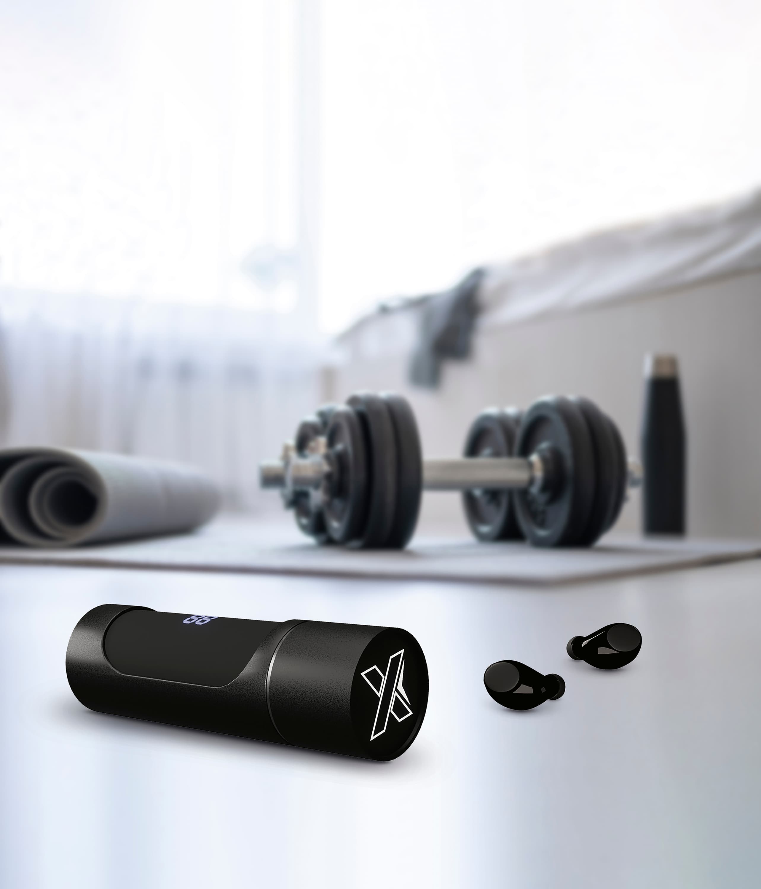 SCX Innovative Design™ Wireless Earbuds and Charging Case