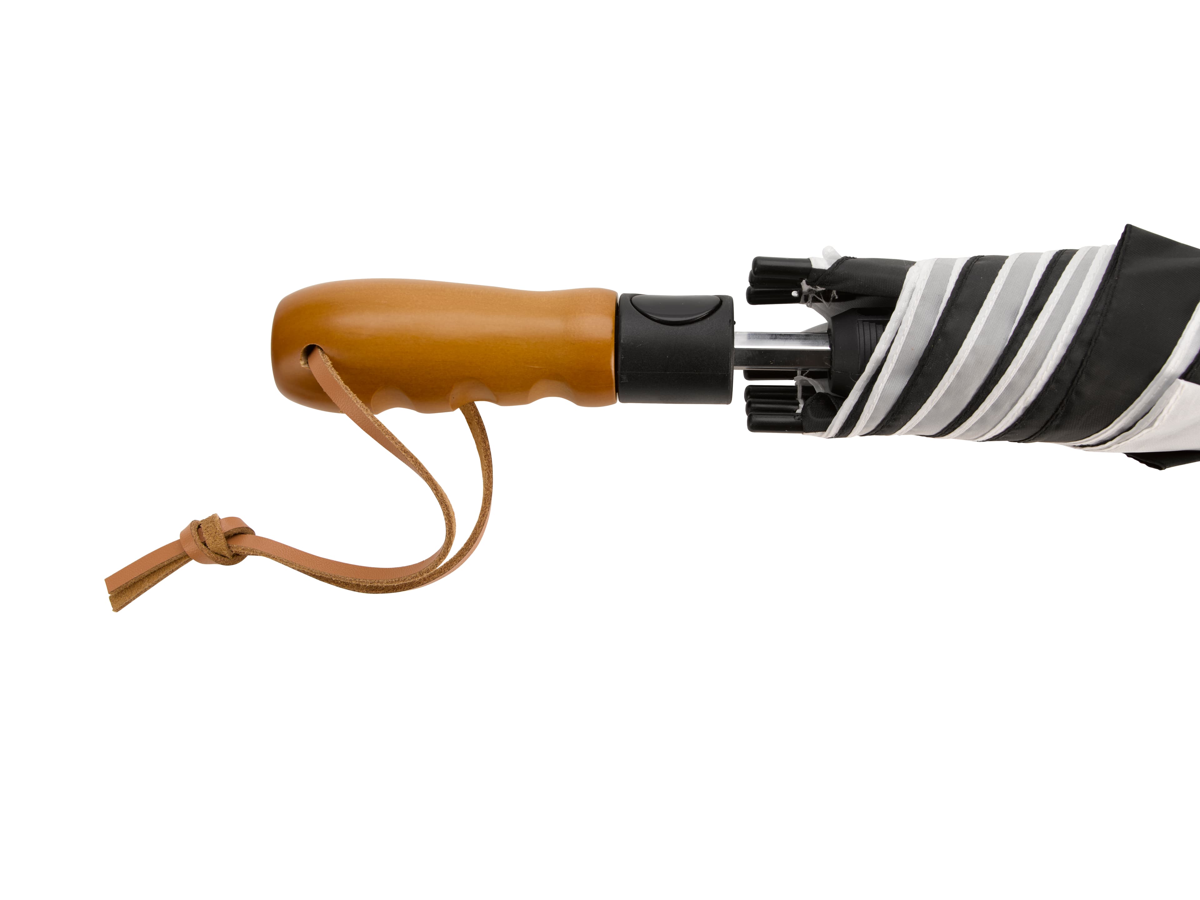 Shed Rain™ Windjammer® 58" Vented Wooden-Handled Auto-Open Jumbo Compact Umbrella