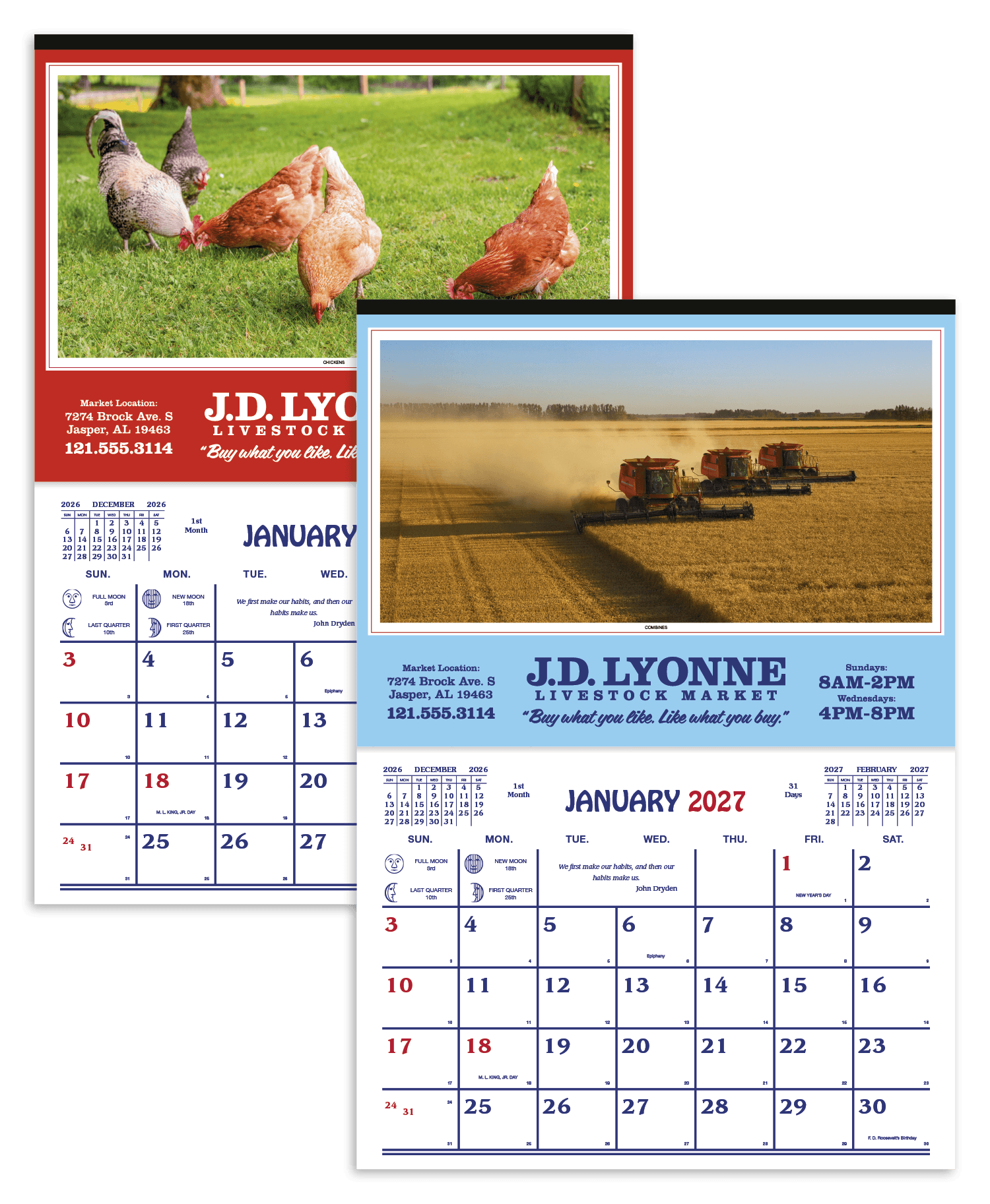 Skinner & Kennedy® Farm Calendar