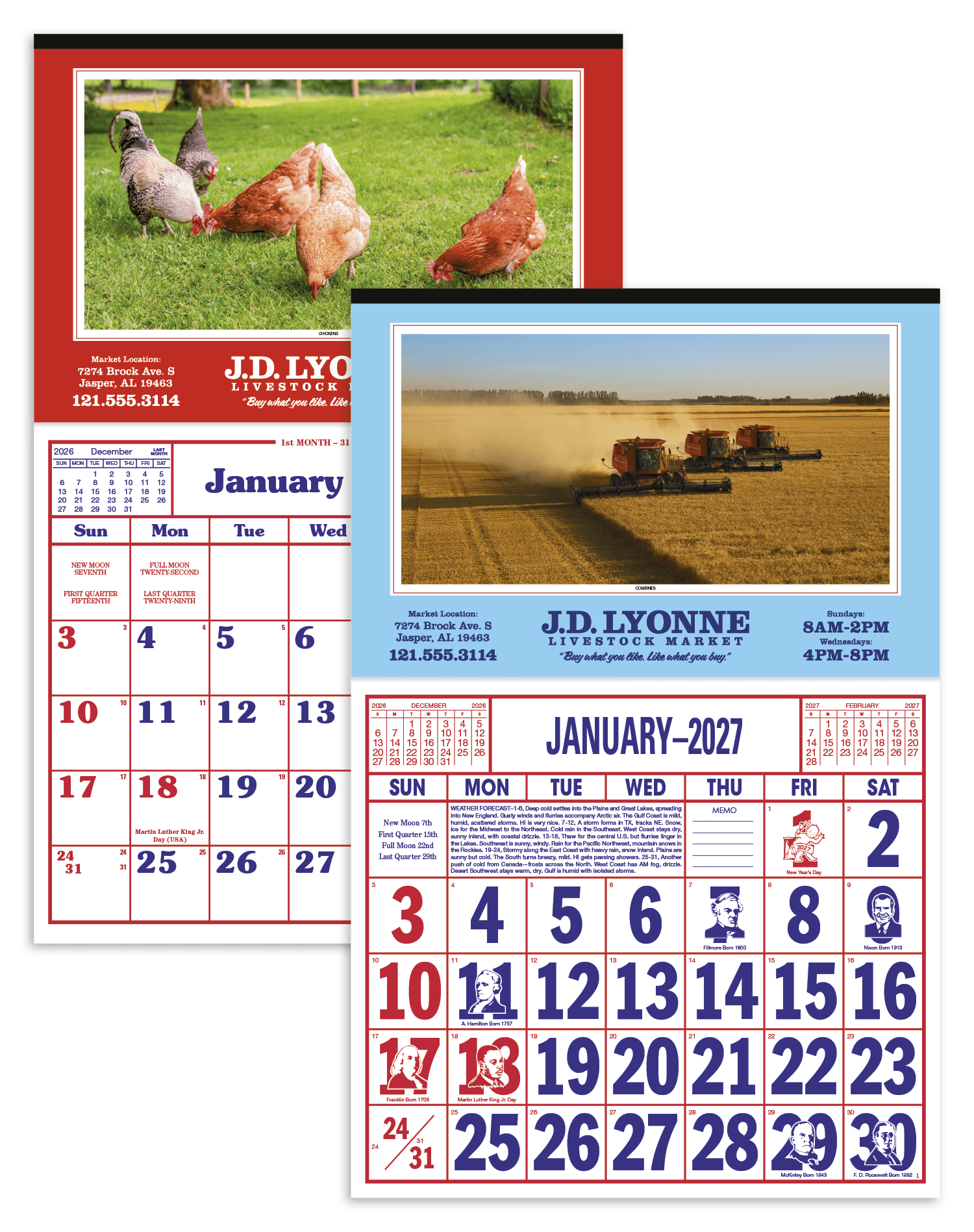 Skinner & Kennedy® Large Everyday Farm Memo - Image 1