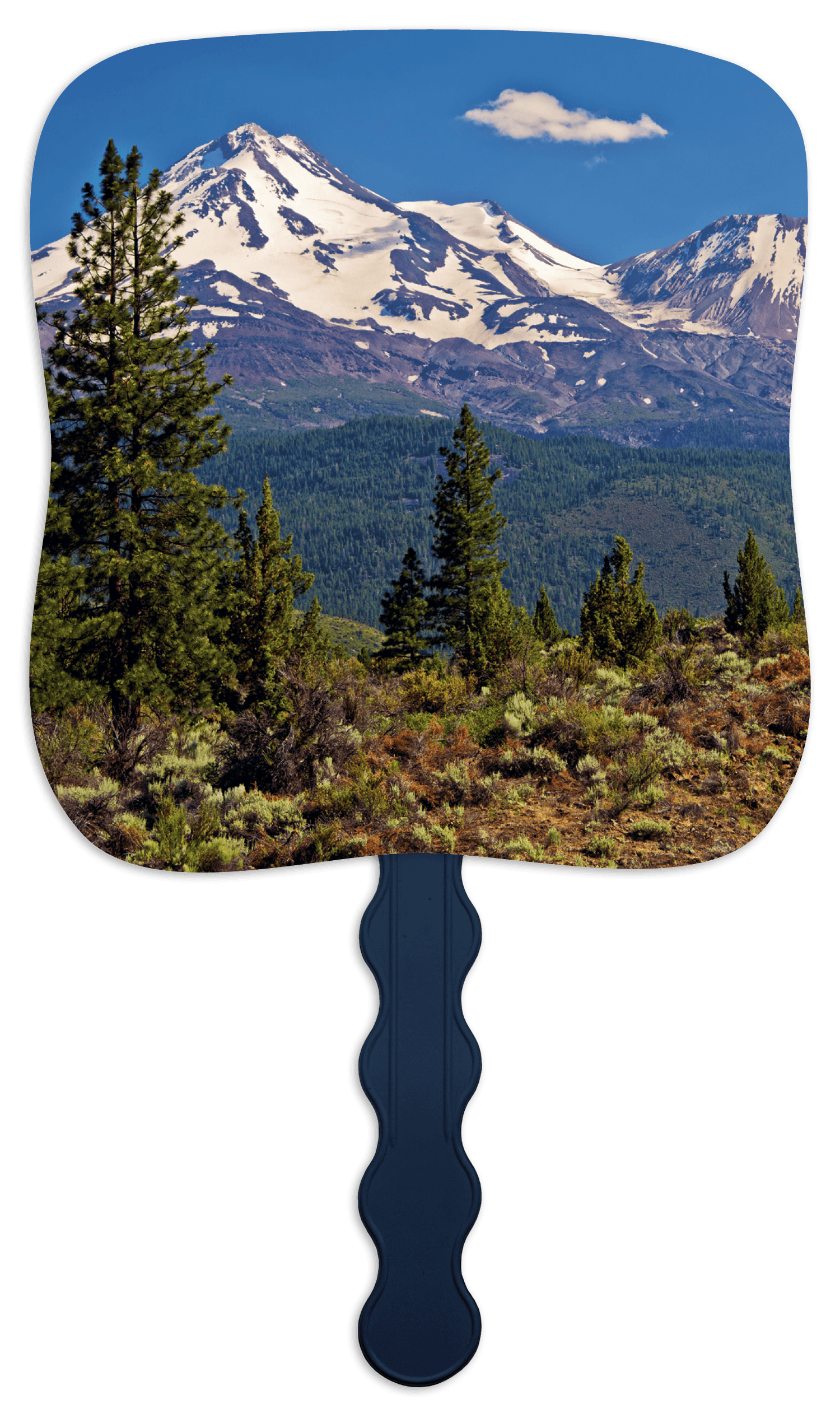 Skinner & Kennedy® Peak Reflections - Pictorial Fan - Image 1