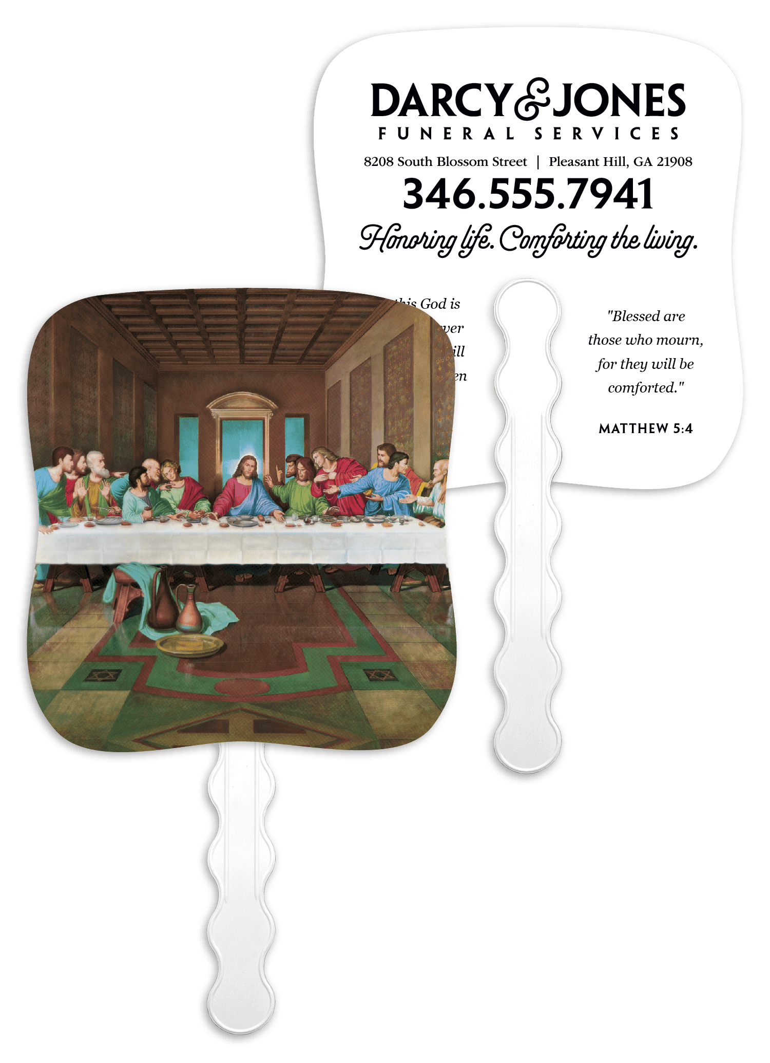 Skinner & Kennedy® The Last Supper - Pictorial Fan - Image 1