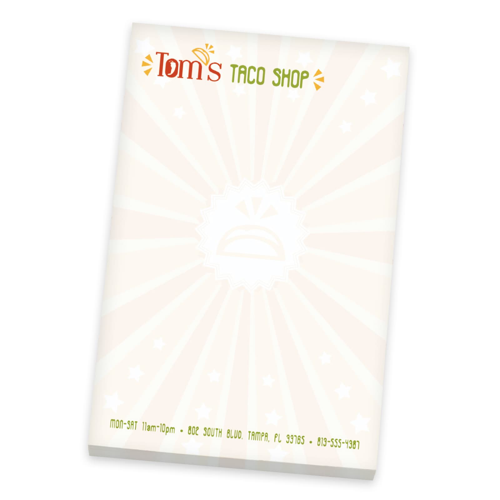Souvenir® 4" x 6" Scratch Pad, 25 Sheet - Image 1