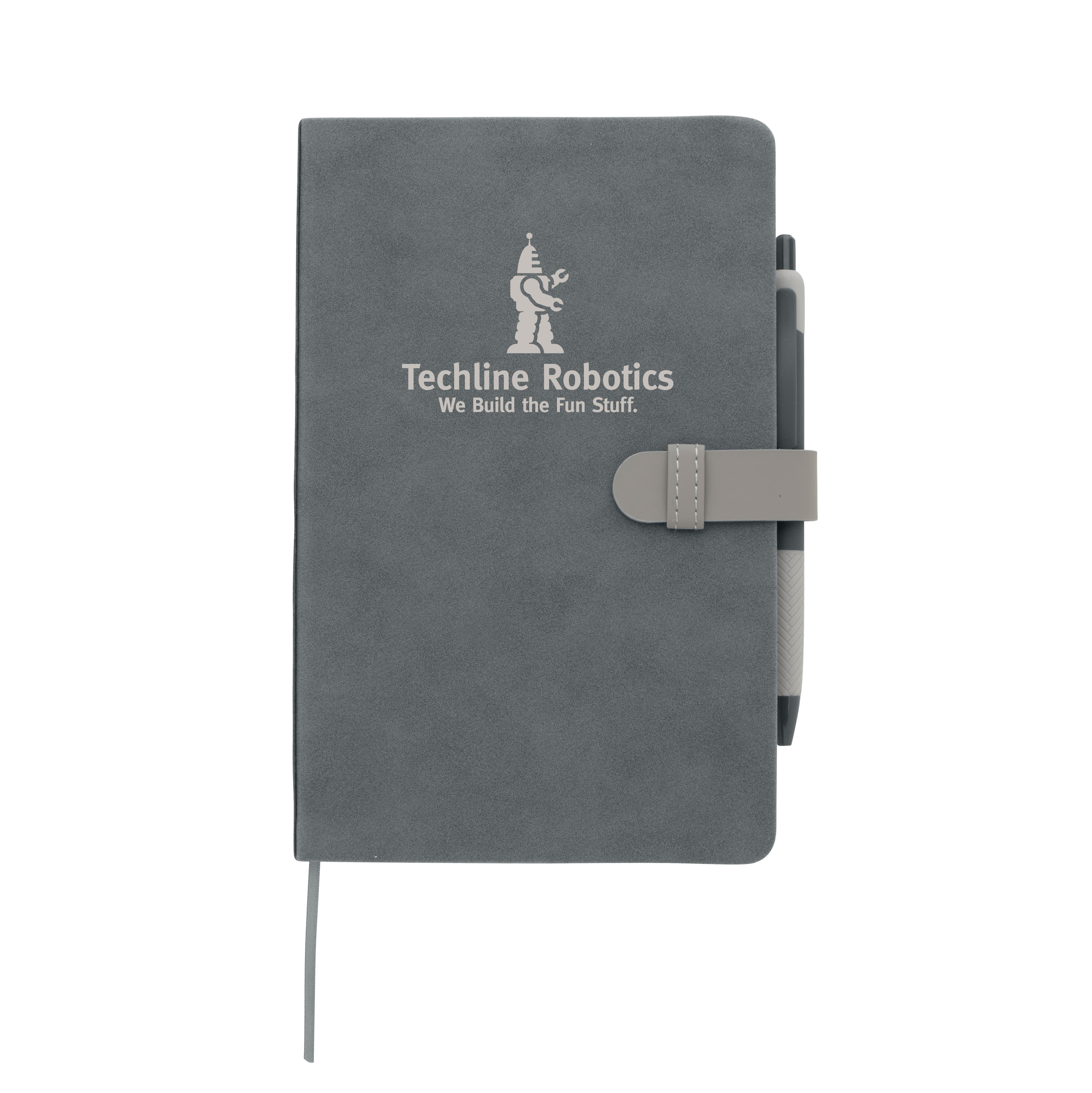 Souvenir® Soft Journal with Herringbone RABS Pen - Image 1