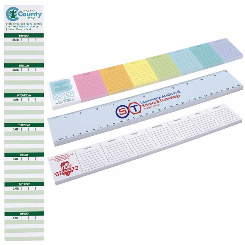 Souvenir® Sticky Note™ 12" X 2" Pad, 25 sheet - Image 1