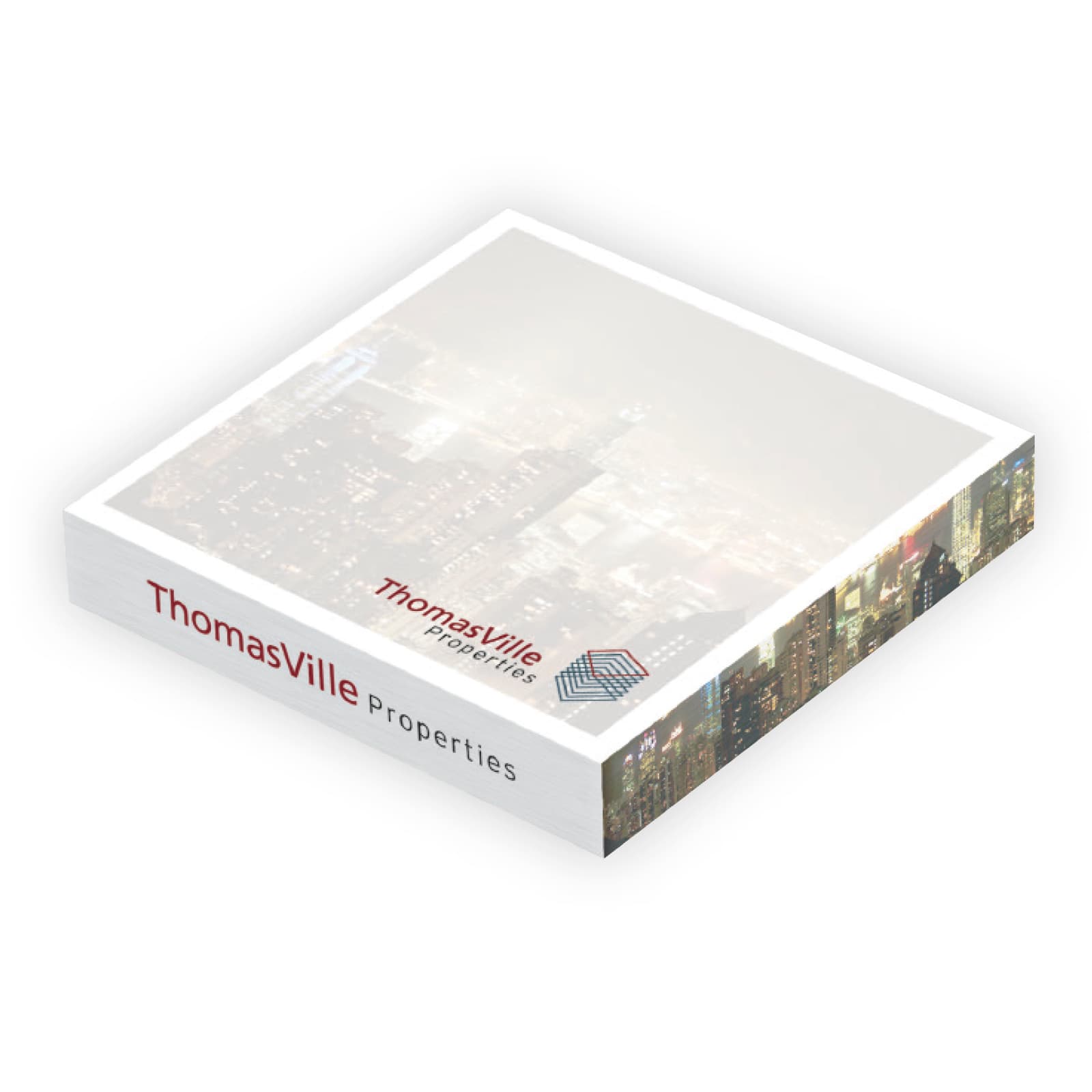 Souvenir® Sticky Note™ 3" x 3" x 1/2" Cube - Image 1