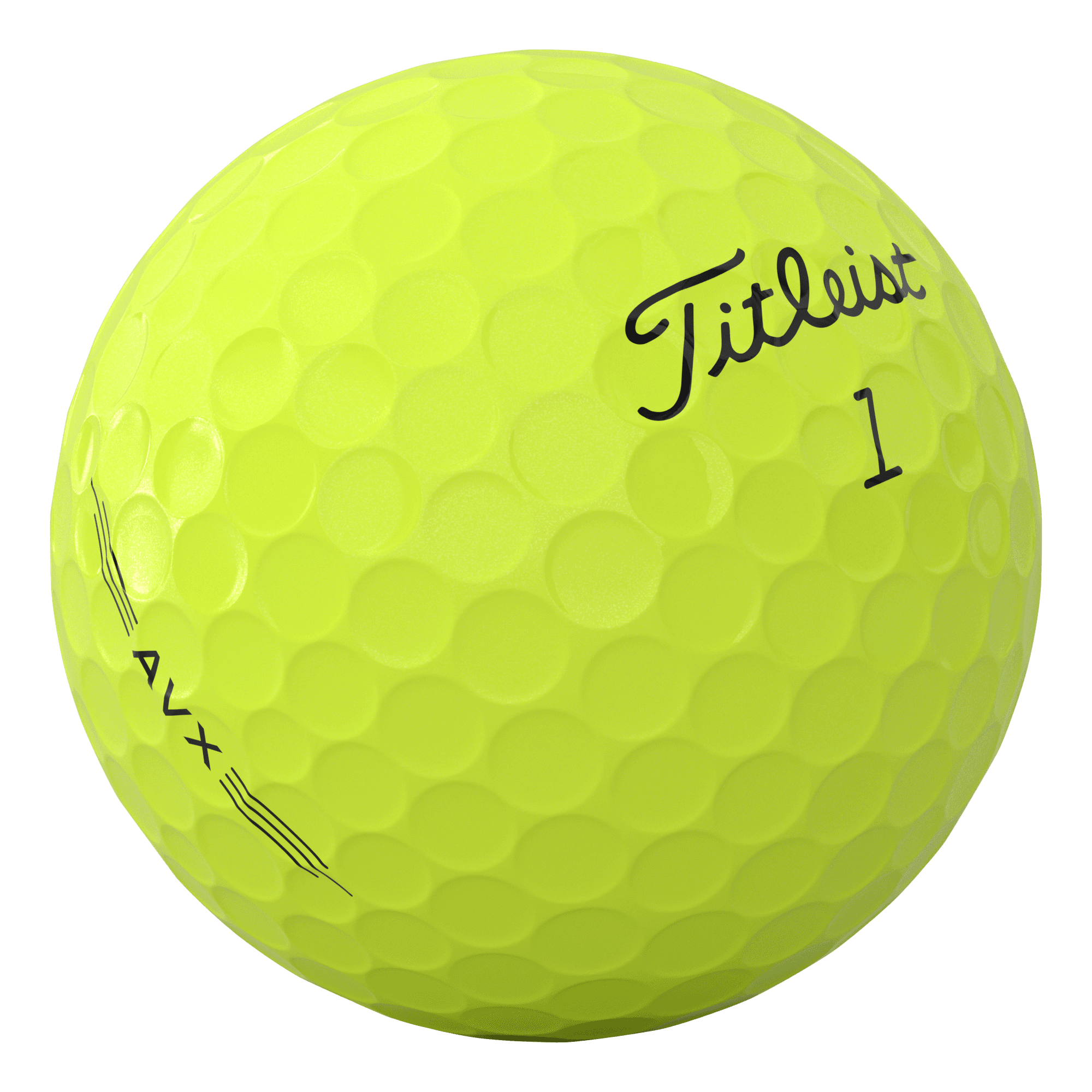 Titleist® AVX® Yellow Golf Ball Std Serv - Image 1
