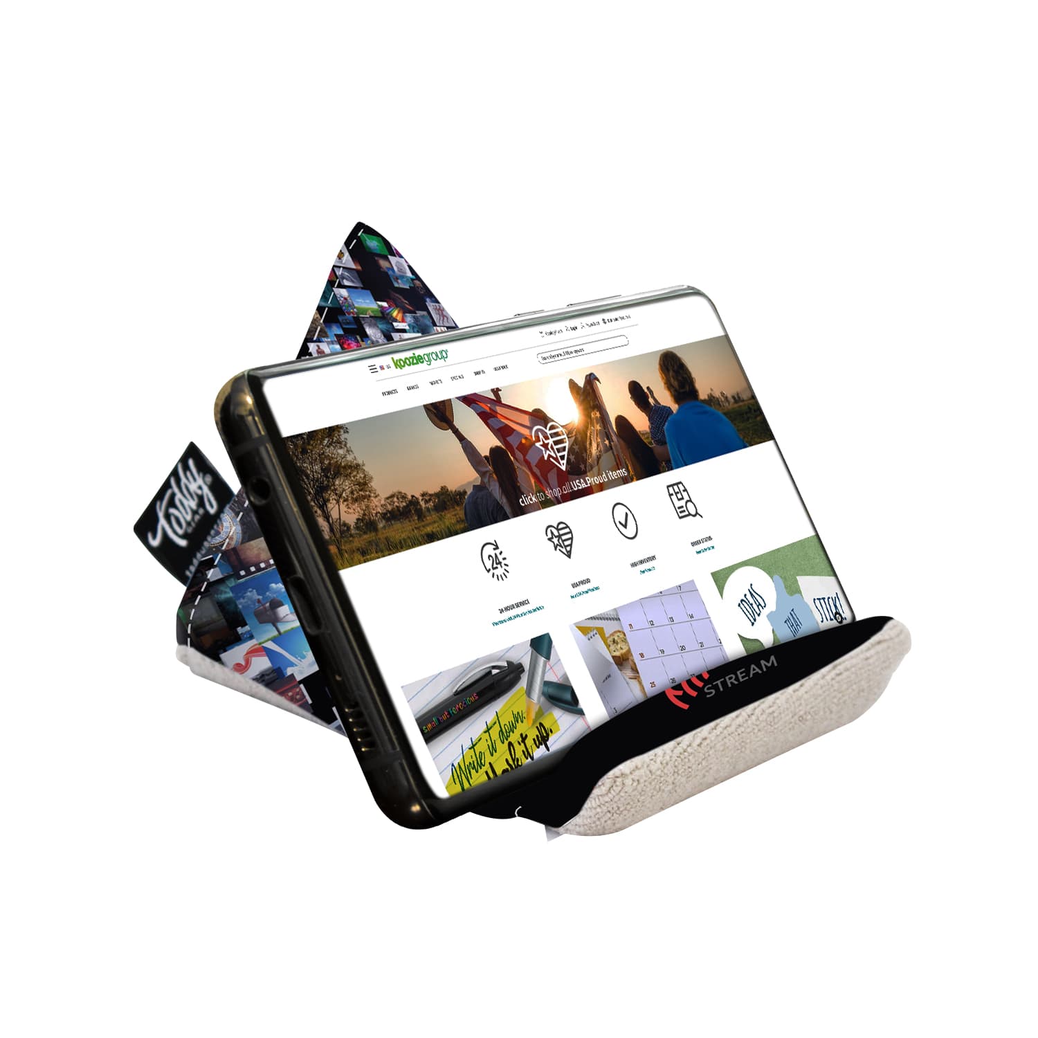 Toddy® Gear The Wedge™ Mobile Device Stand - Image 1