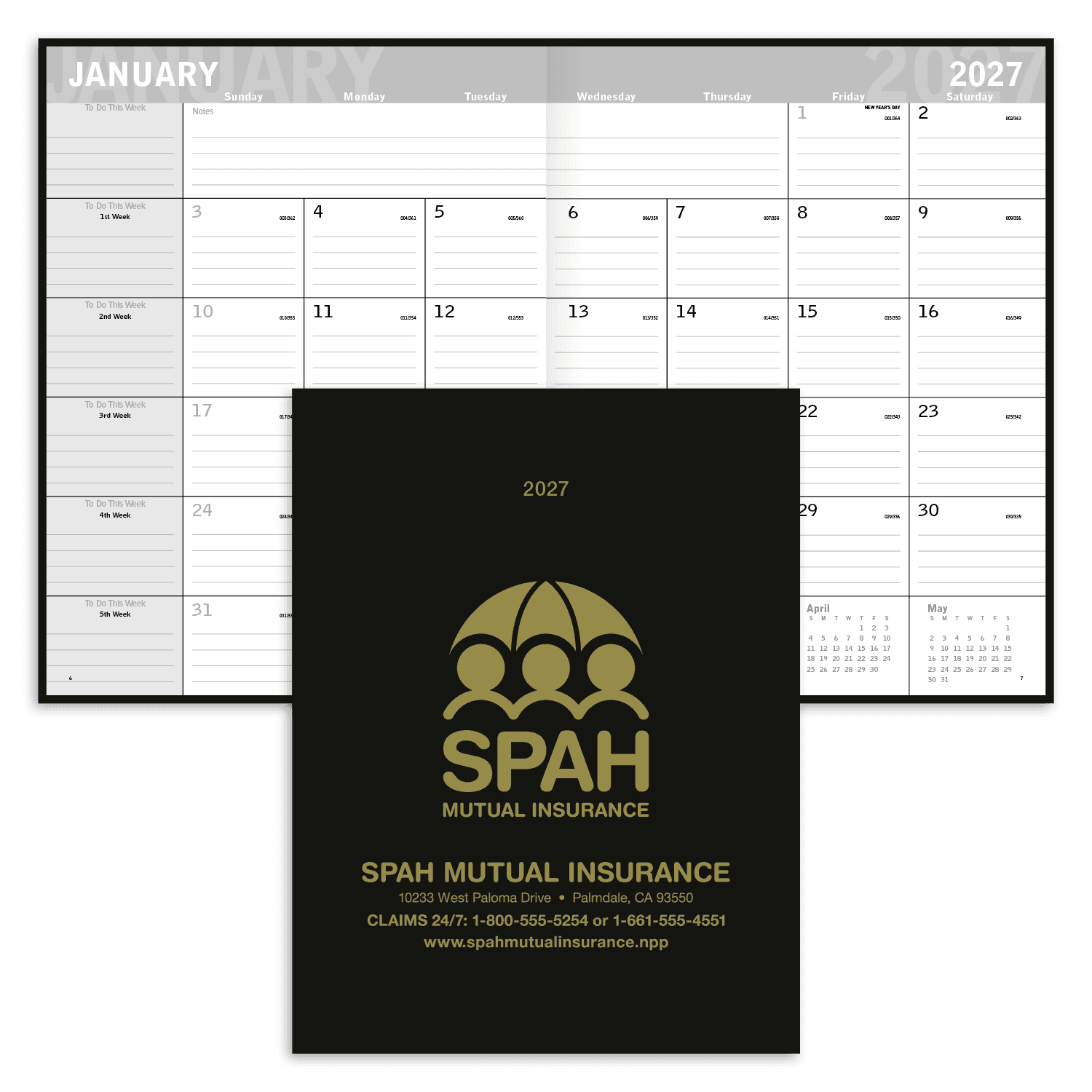 Triumph® Calendars Classic Monthly Planner