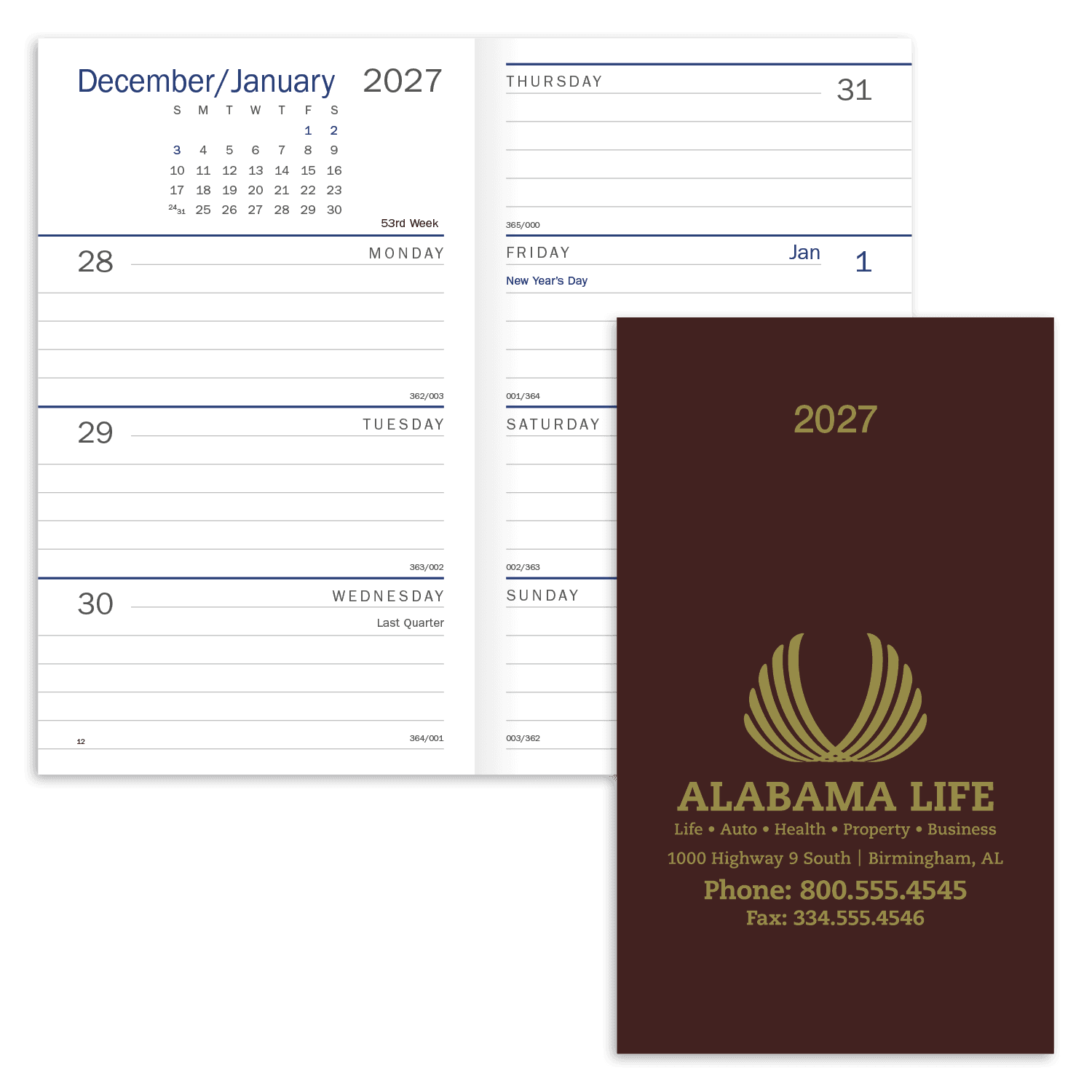 Triumph® Calendars Classic Weekly Pocket Planner - Image 1