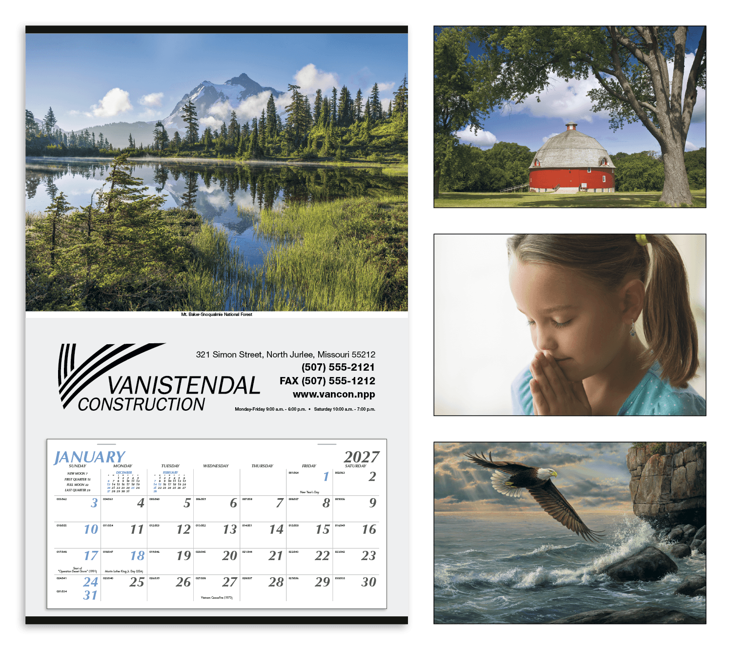 Triumph® Calendars Large Hanger Calendar - Image 1