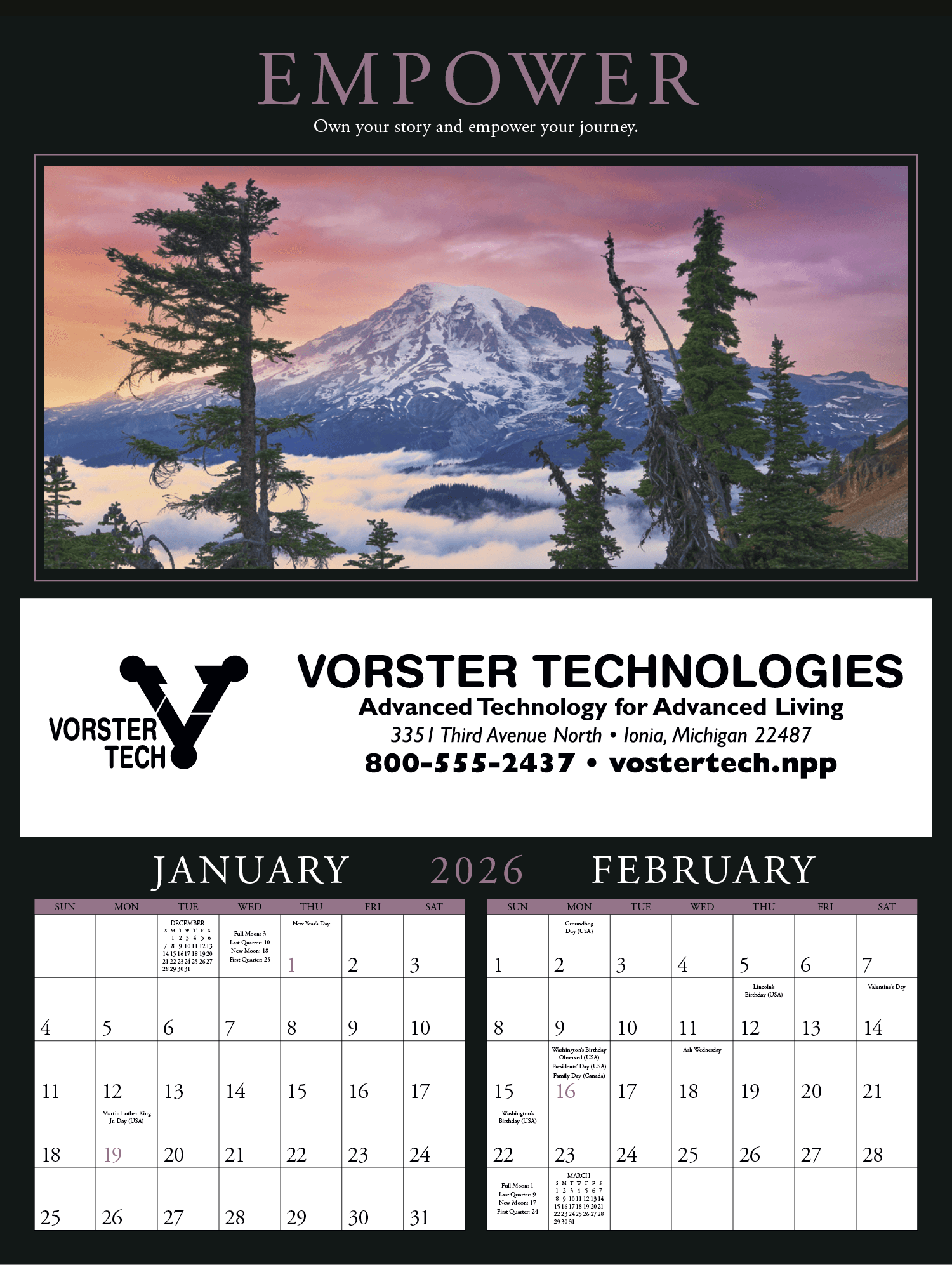 Triumph® Calendars Motivations Calendar