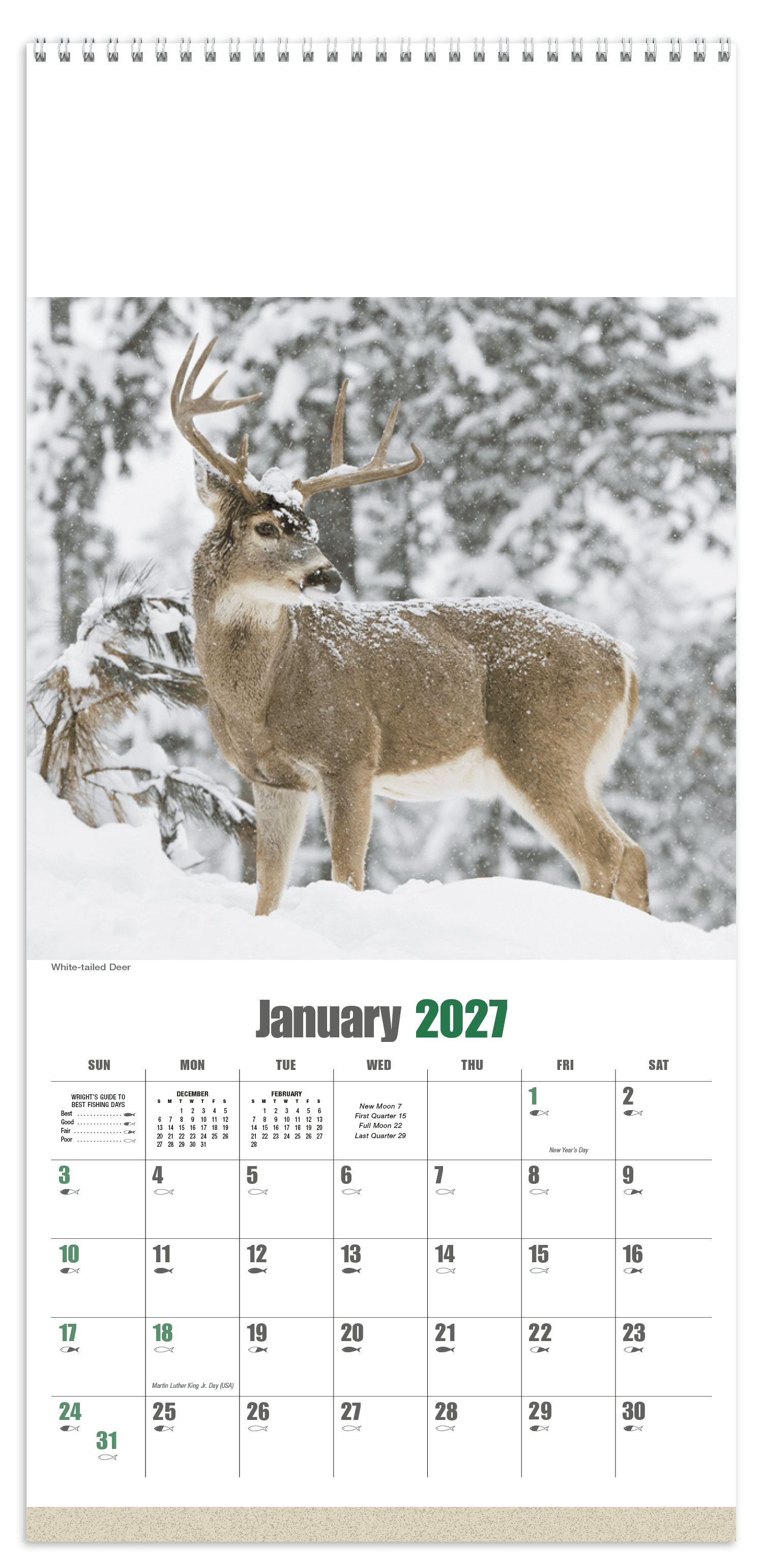 Triumph® Calendars Sportsman Calendar
