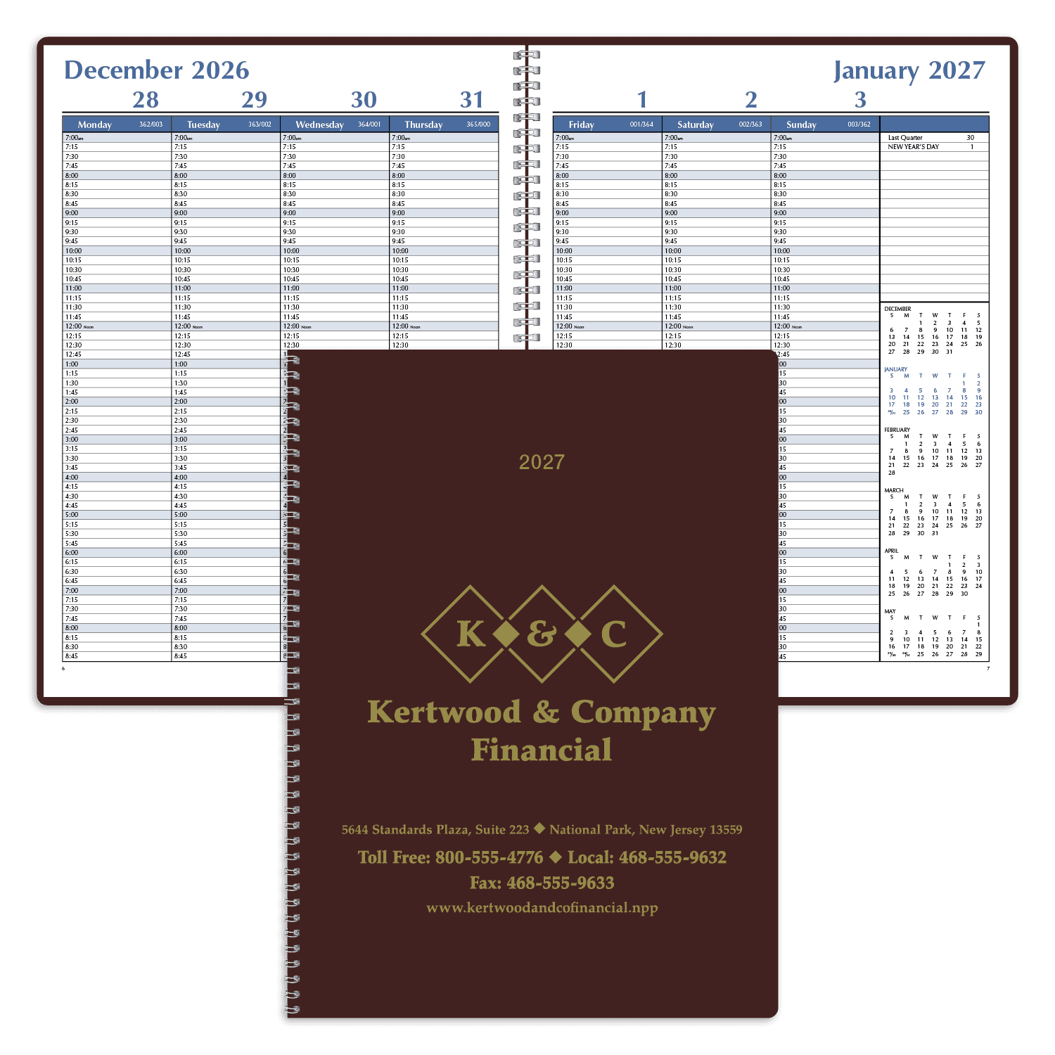 Triumph® Calendars Weekly Time Manager - Image 1