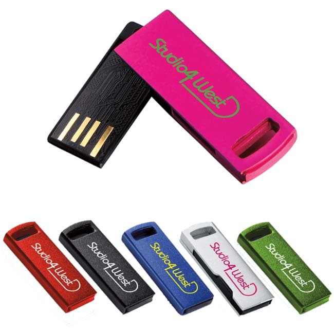 Universal Source® 4 GB Aluminum USB 2.0 Flash Drive - Image 1