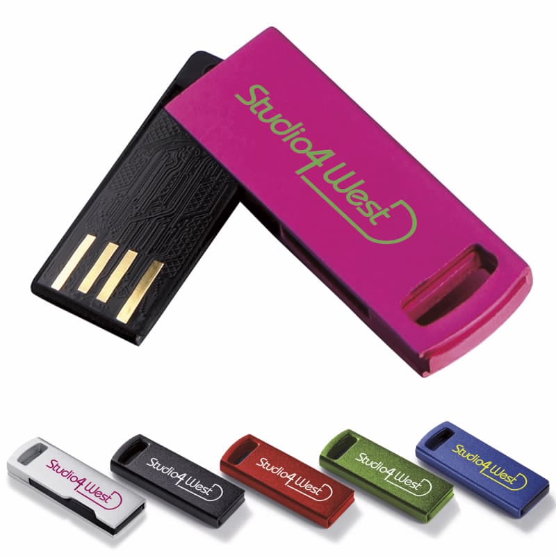 Universal Source® 2 GB Aluminum USB 2.0 Flash Drive - Image 1