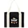 12oz Cotton Shopper Tote with Contrast Handles - Image 1
