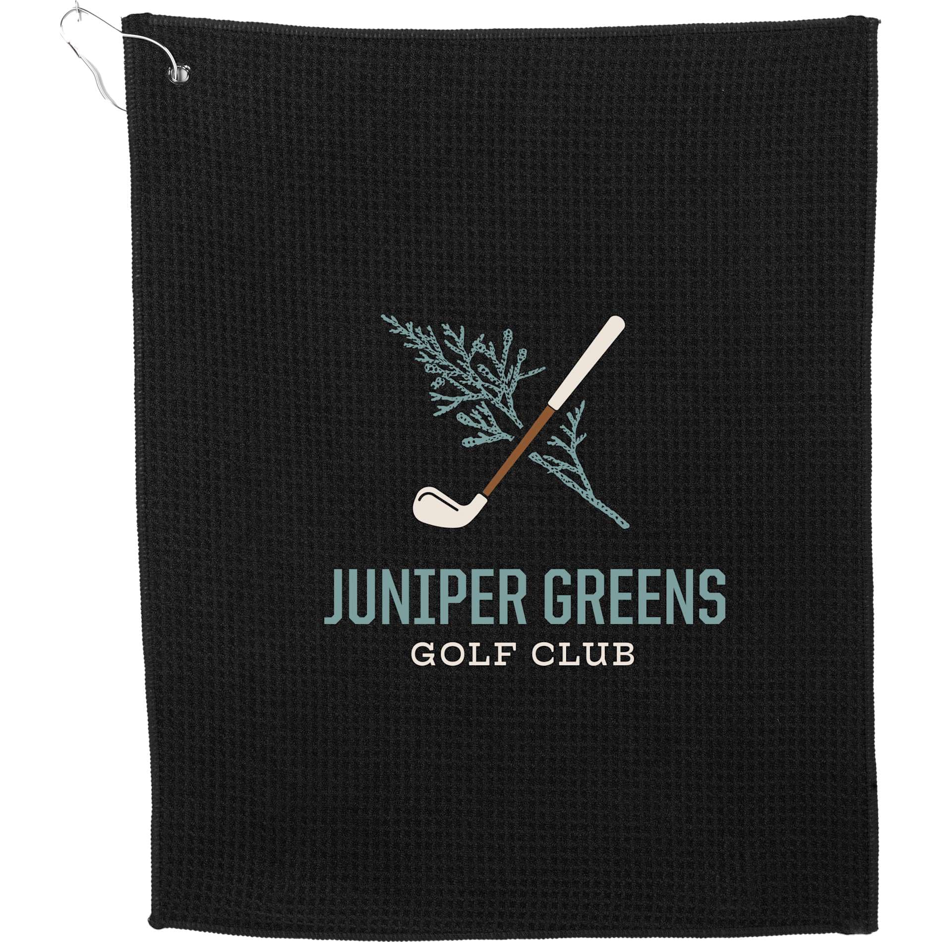 15" x 18" Recycled 200g Microfiber Waffle Towel - Image 1