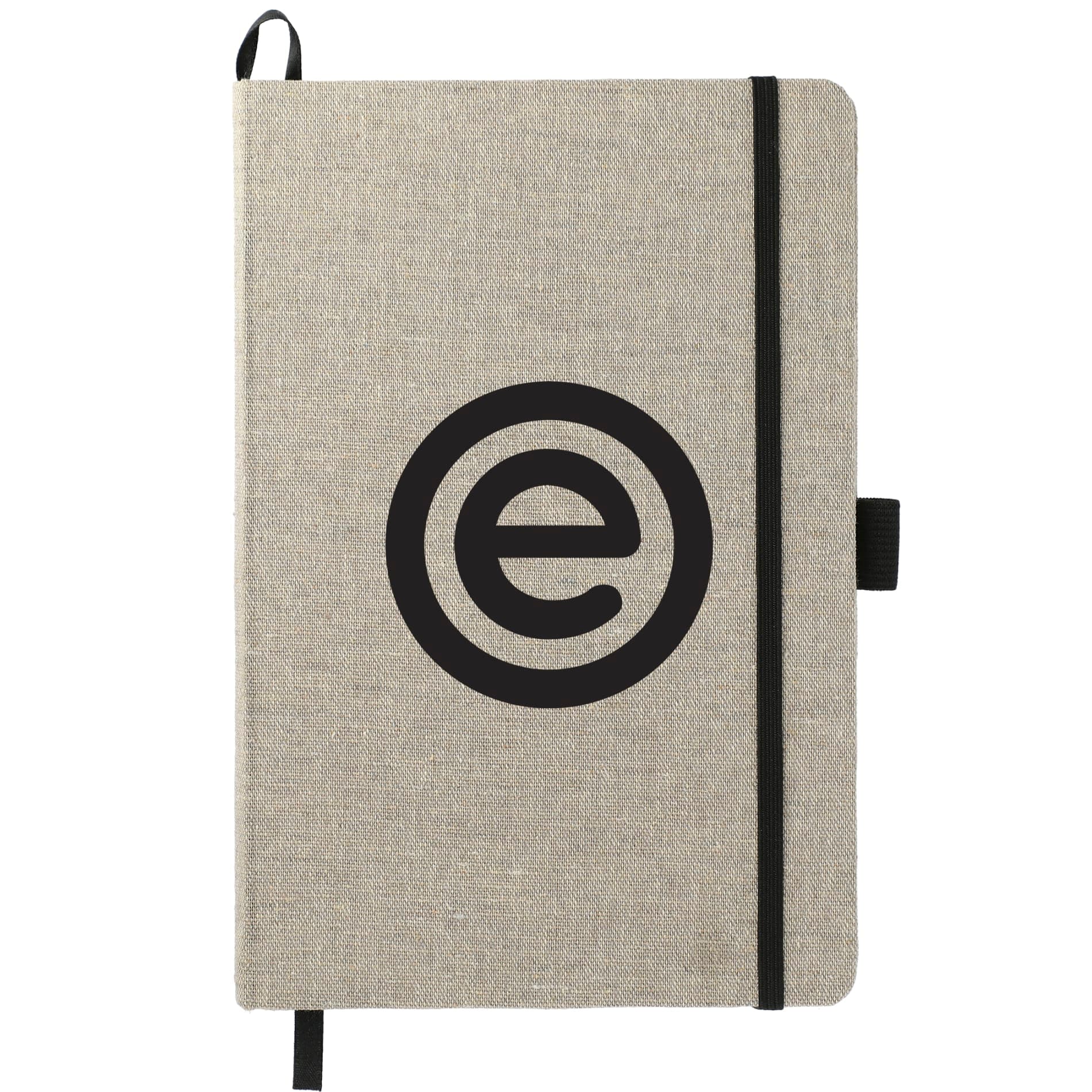 5.5" x 8.5" FSC® Mix Recycled Cotton Bound Journal - Image 1