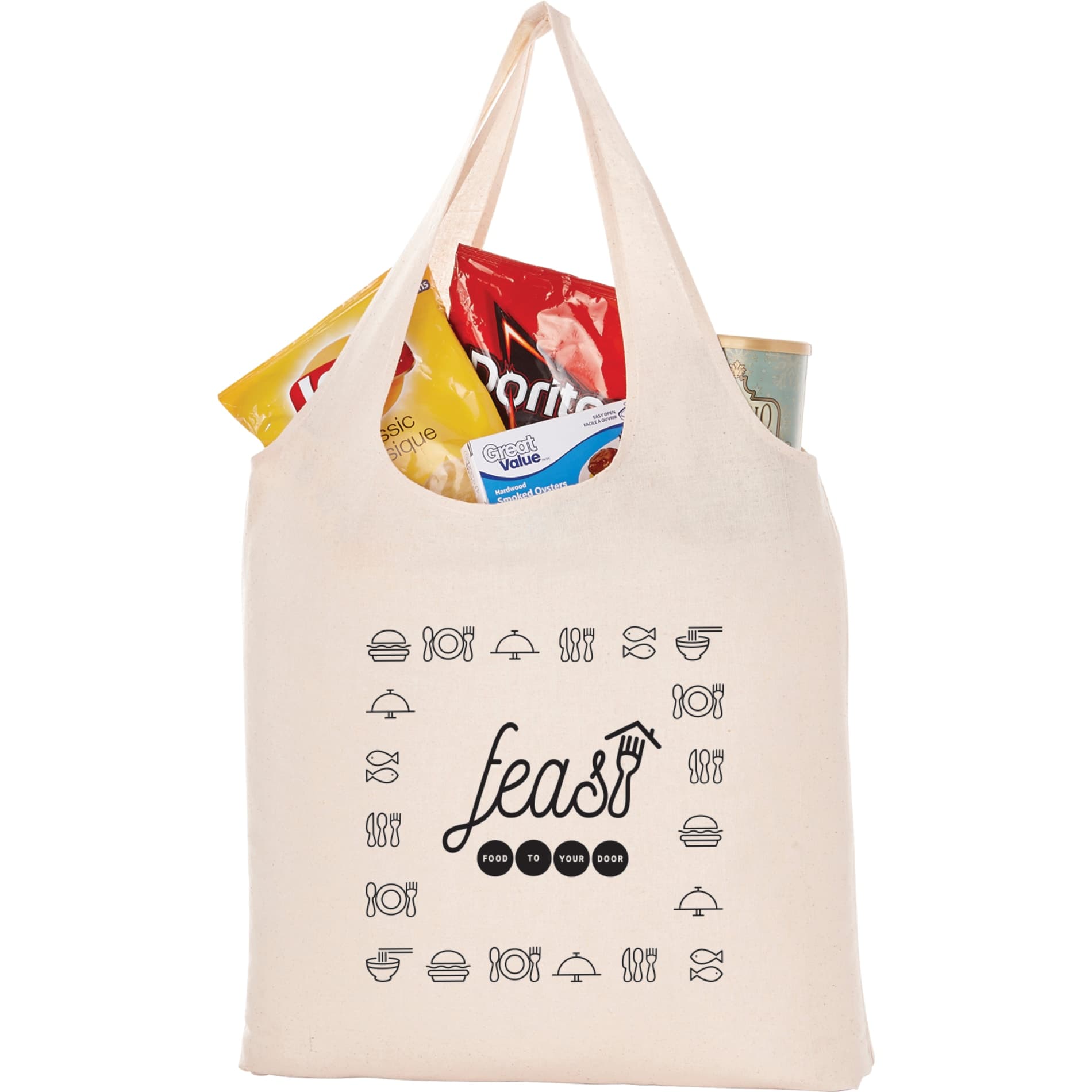 All-Purpose 5oz Cotton Canvas Tote - Image 1