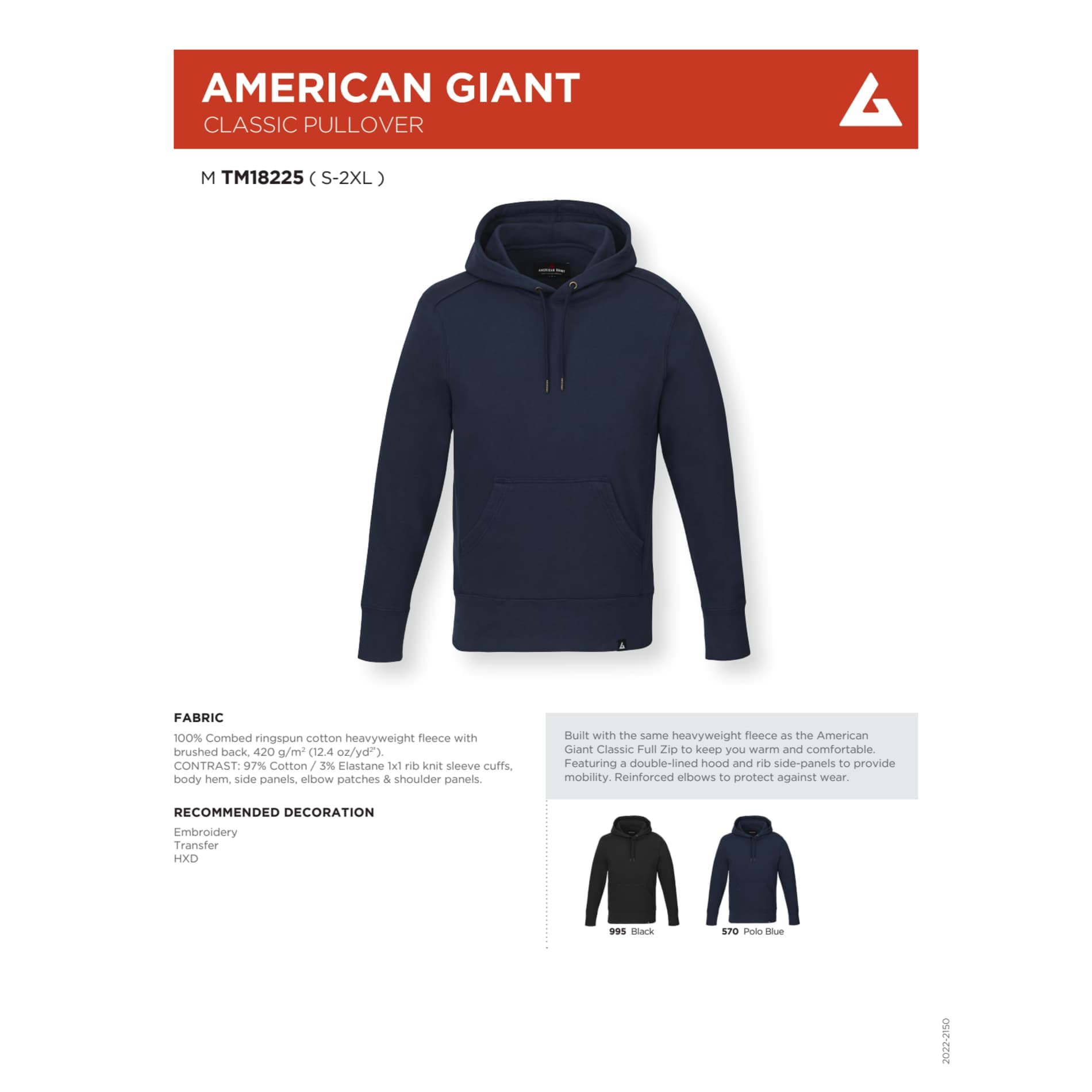 American Giant Classic Pullover - Men's - Image 1