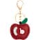 Apple Leather Keychain - Image 1