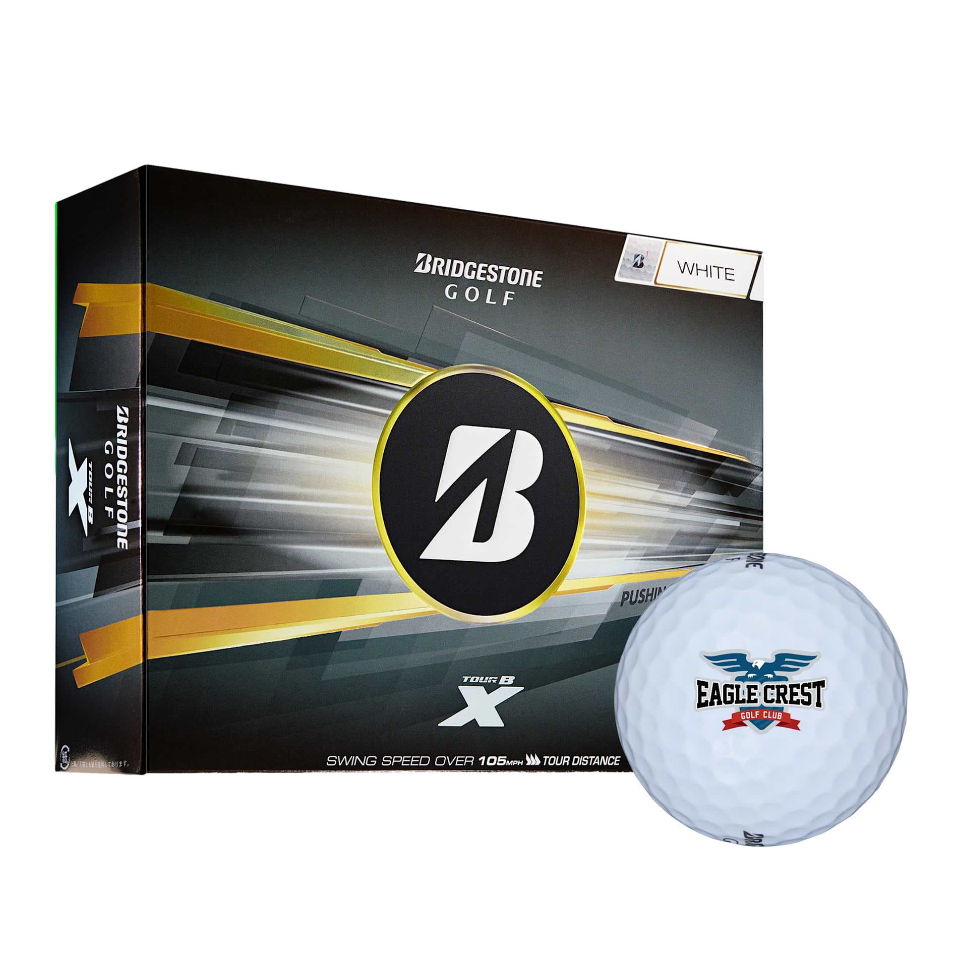 Bridgestone Tour B X Golf Balls - 12 Pack - Image 1