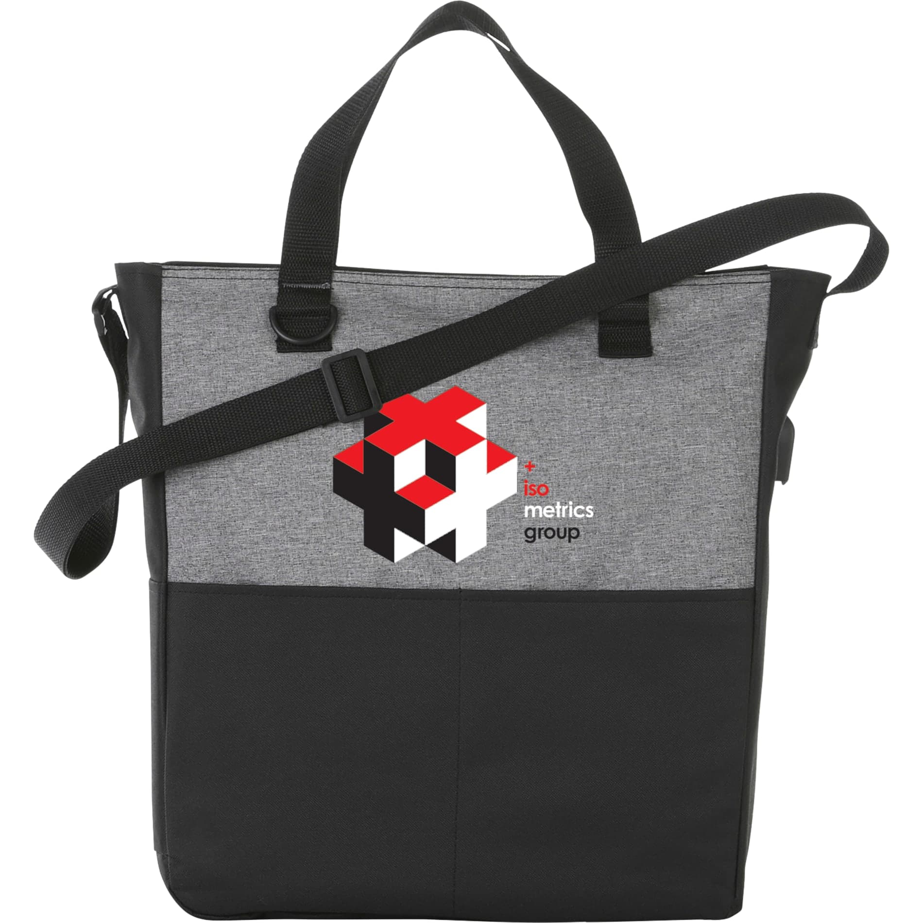 Cameron Convention Tote with USB Port - Image 1