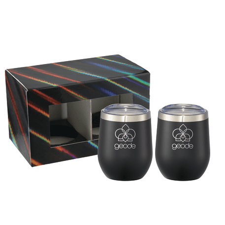Corzo Cup 12oz 2 in 1 Gift Set - Image 1