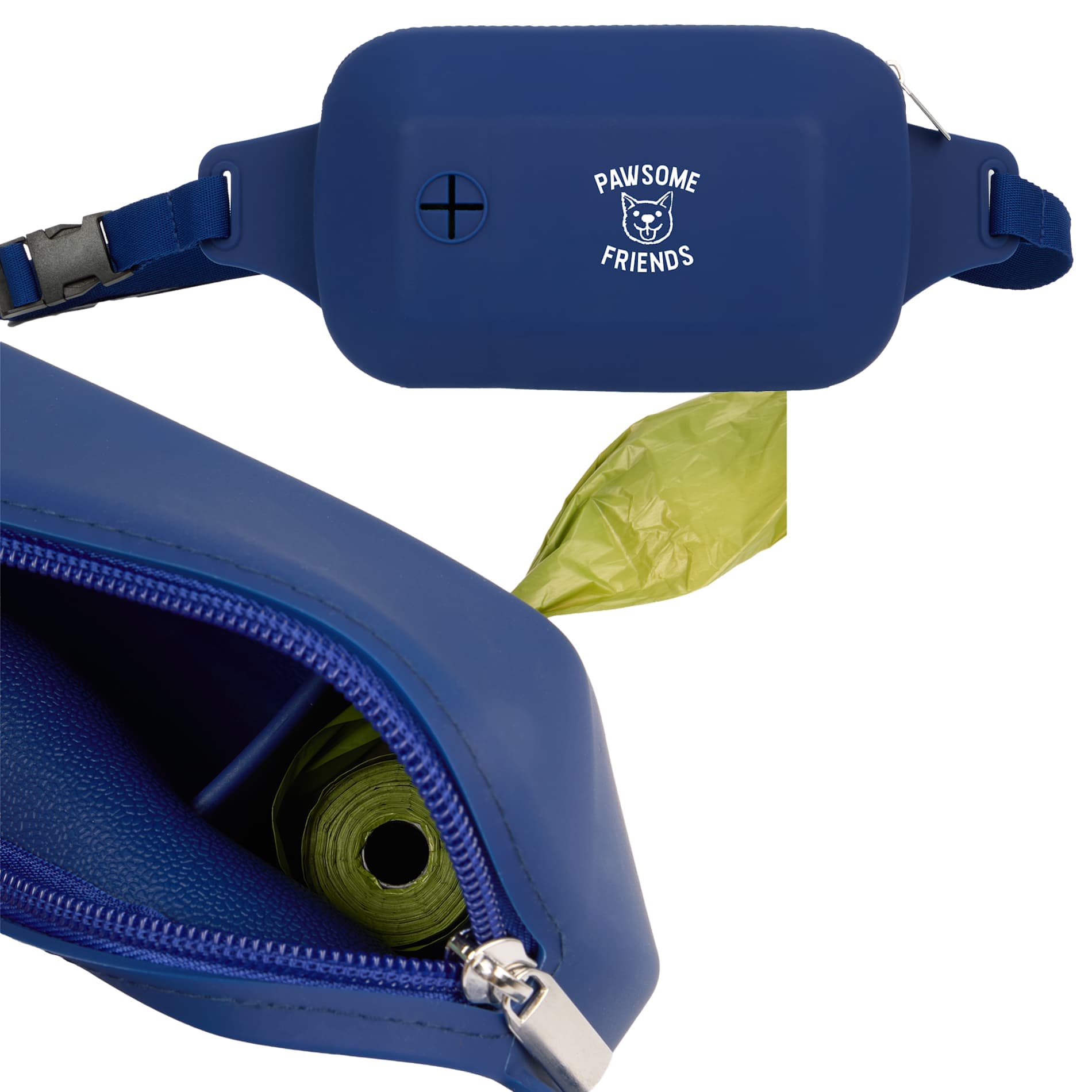 Dog Walking Treat Pouch with Waste Bag Dispenser - Image 1