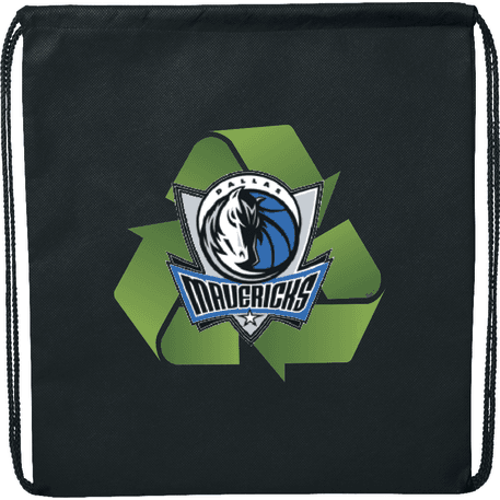 Evergreen Non-Woven Drawstring Bag - Image 1