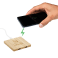 FSC® 100% Bamboo Wireless Charge Pad with Dual Output - Image 1