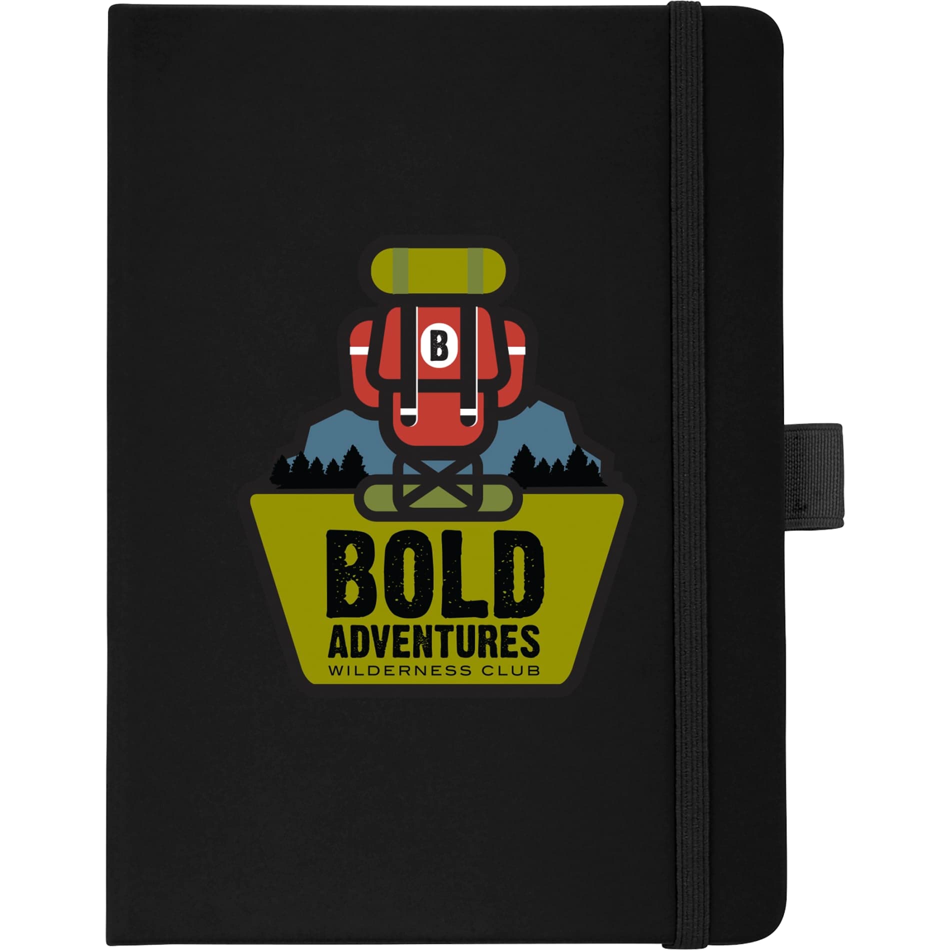 FSC® Mix 5" x 7" Vienna Hard Bound Journal - Image 1